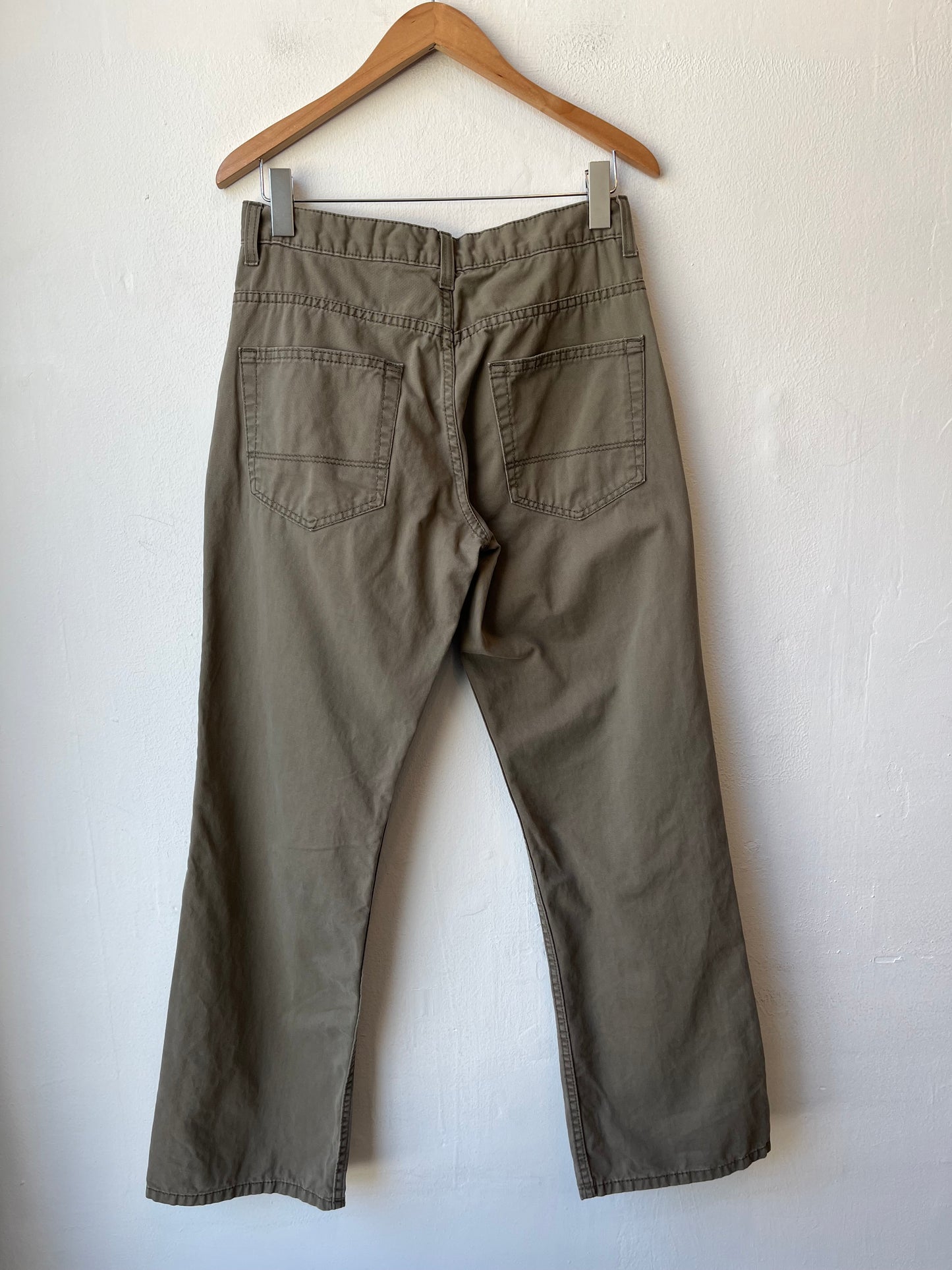 Y2K Old Navy Green Pants 30"