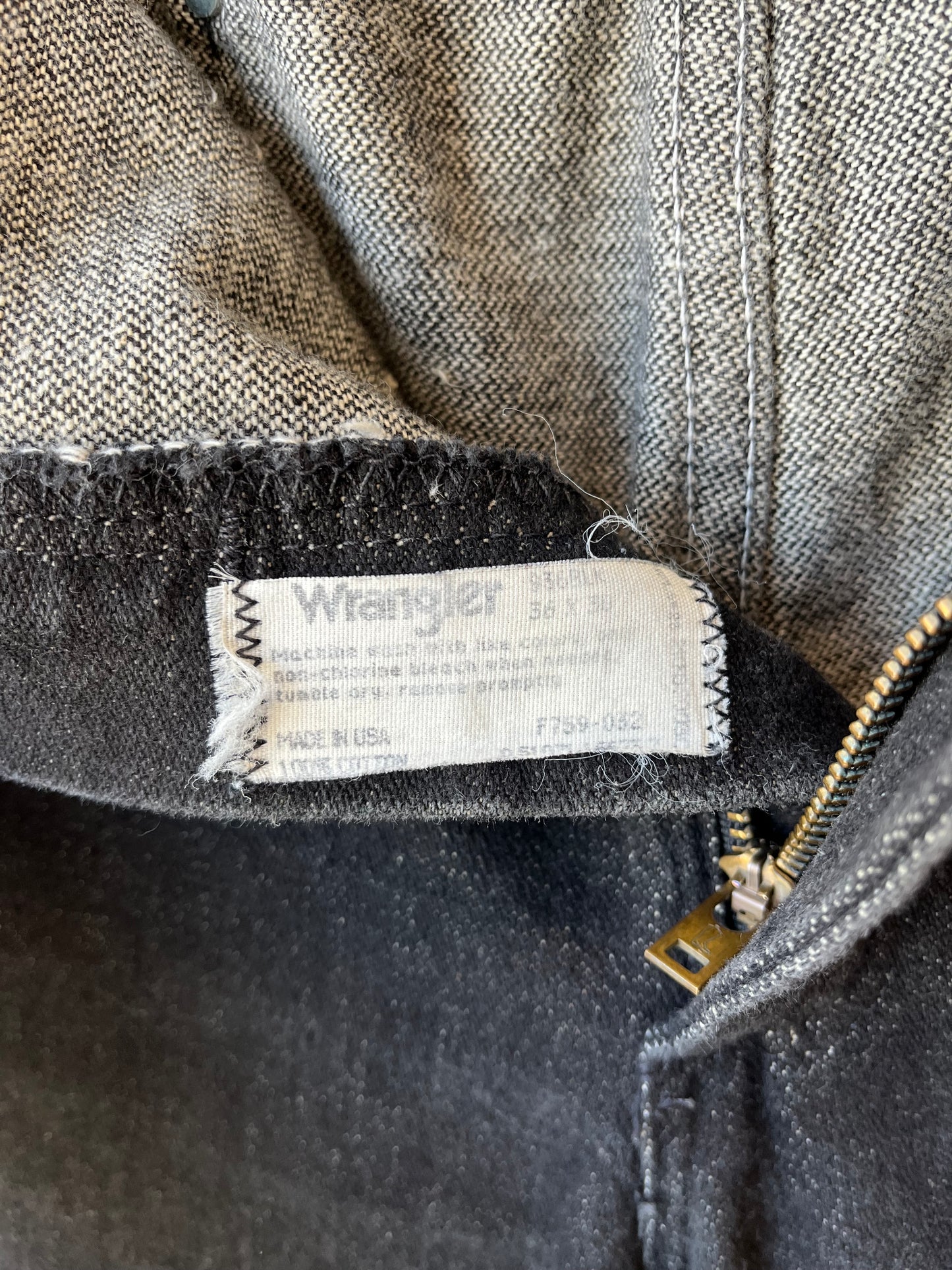 90's Wrangler Black Jeans 36"