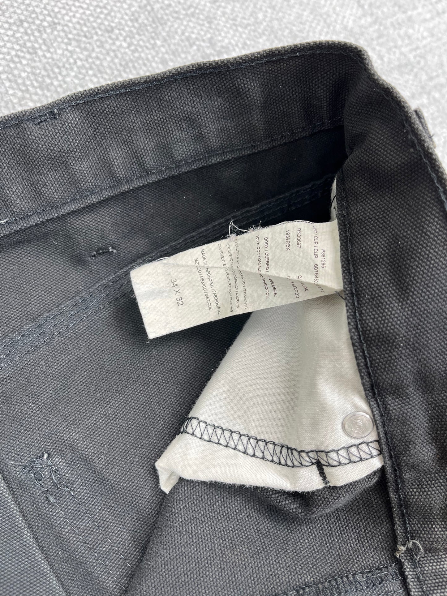 Y2K Dickies Bleached Work Pants 33”