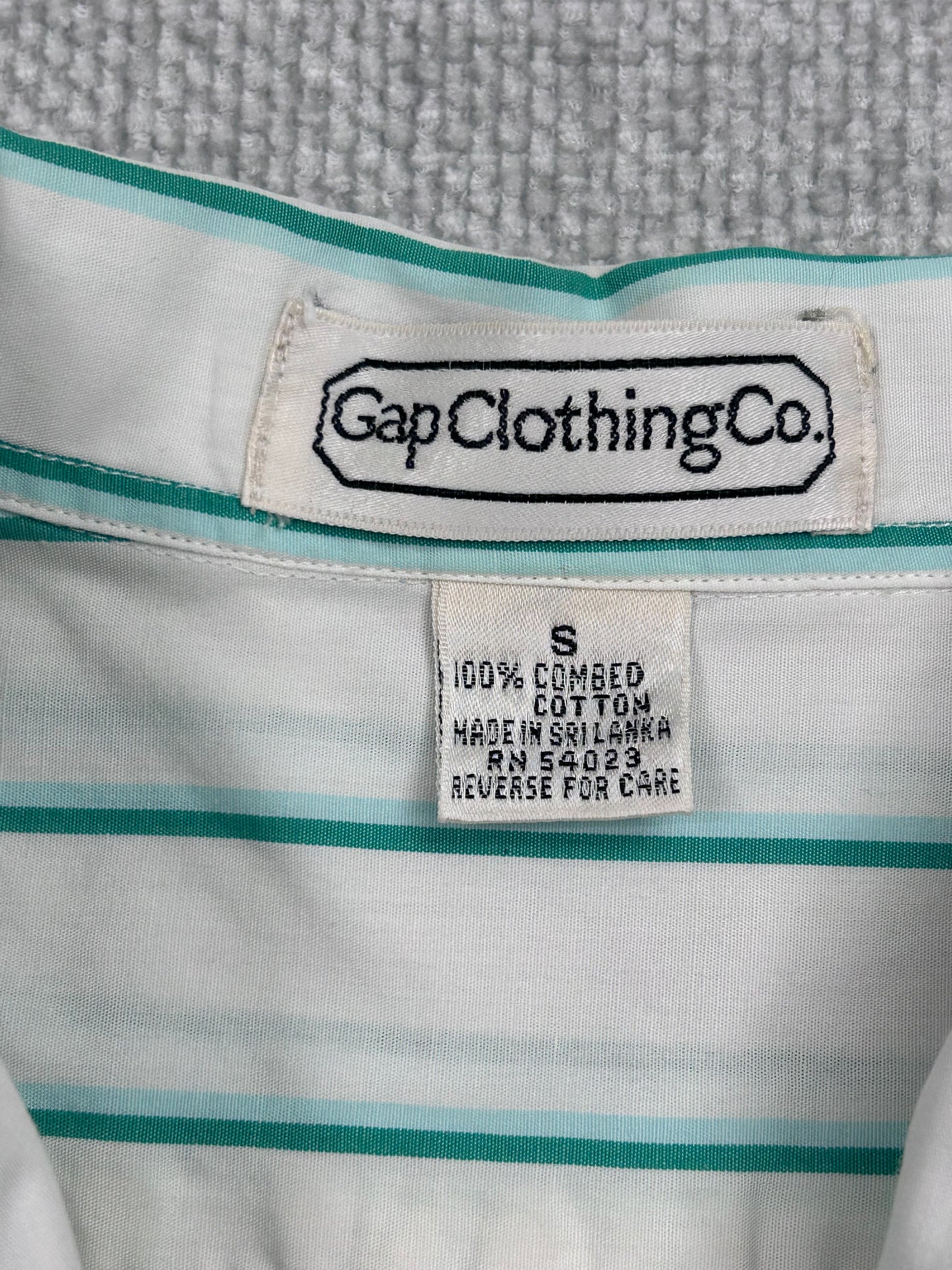 80’s Gap Striped Button Down