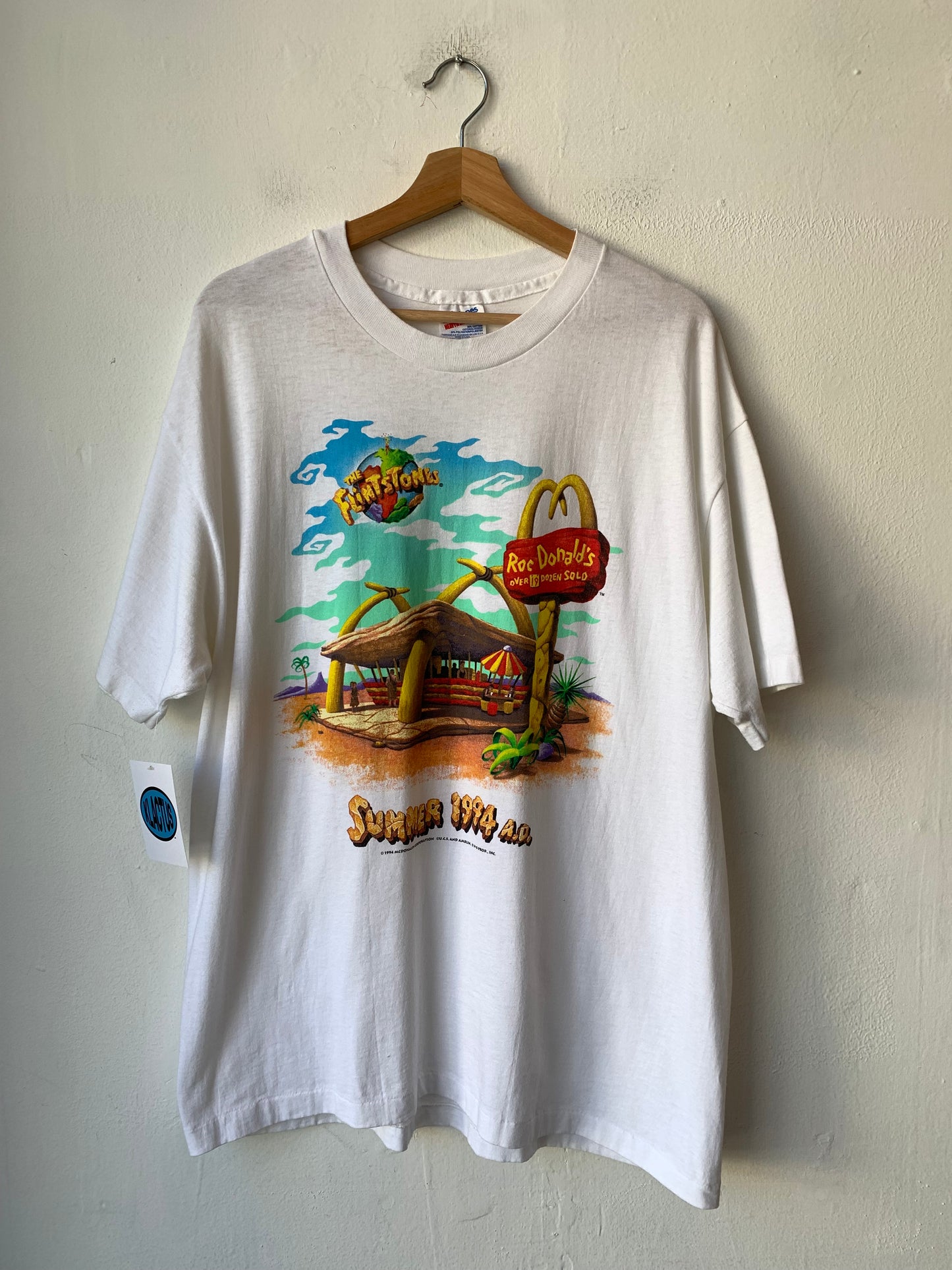 1994 McDonald's Flinstones T-Shirt