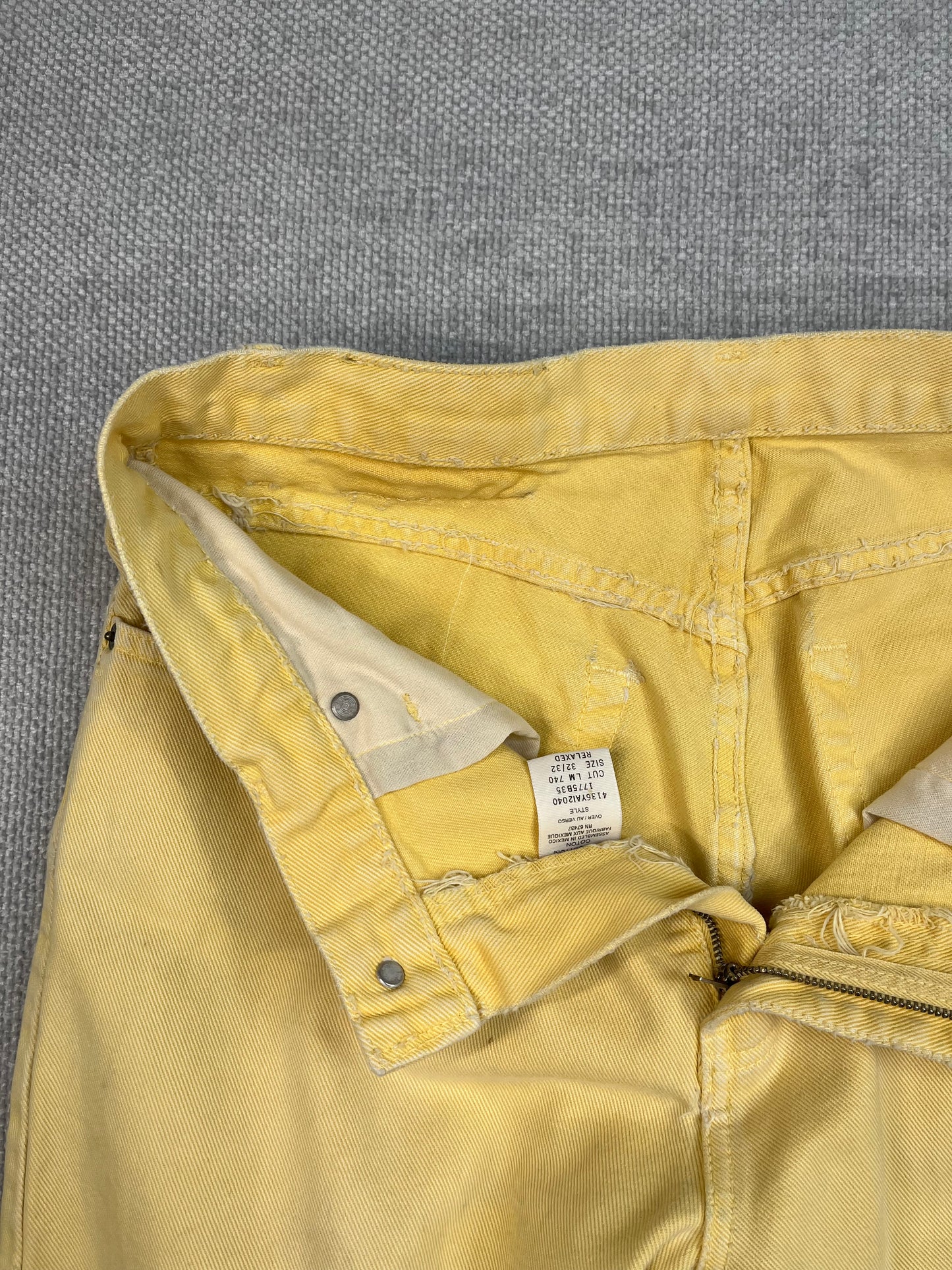 90’s Ralph Lauren Yellow Jeans 30"
