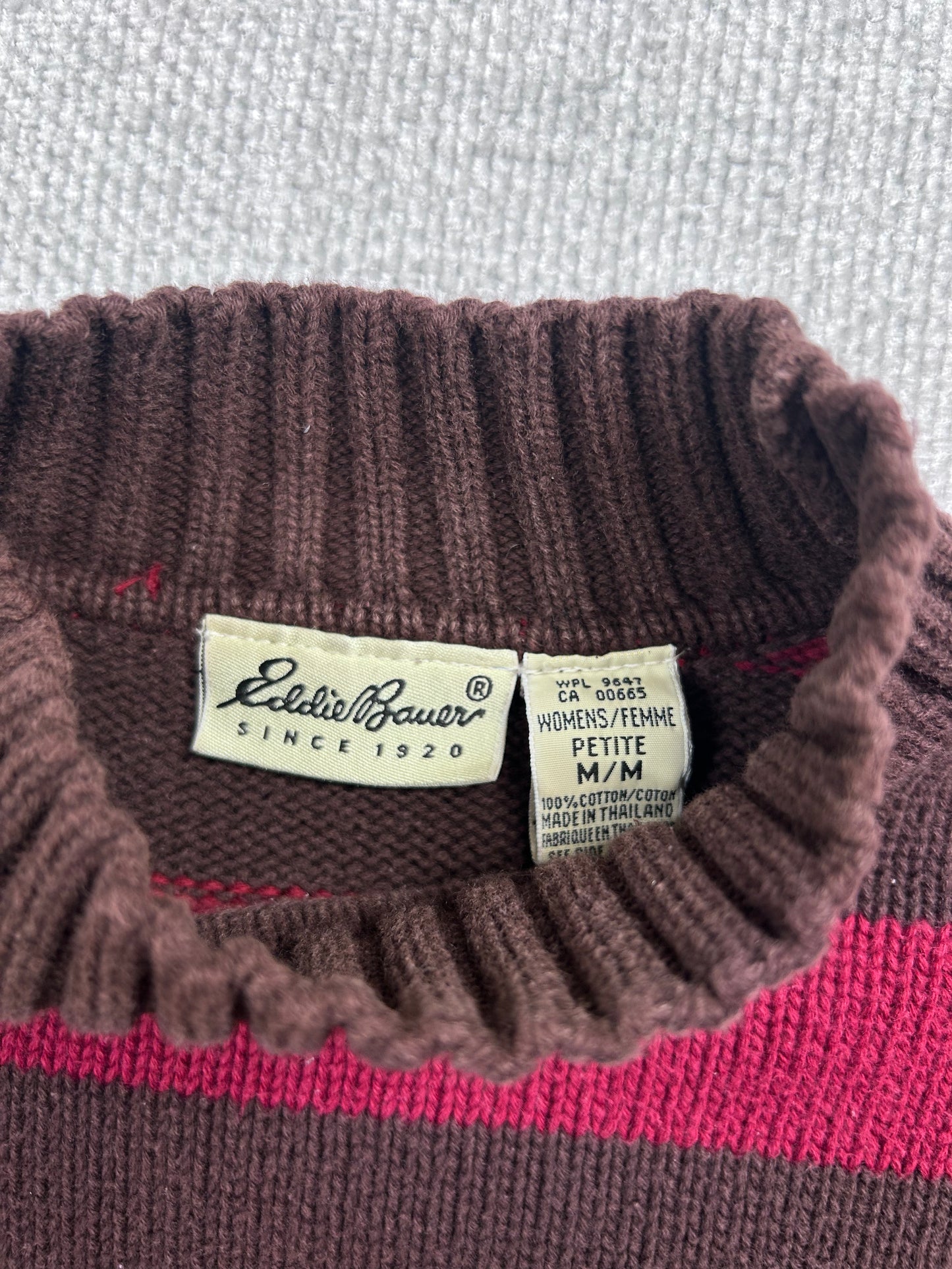 Y2K Eddie Bauer Striped Sweater