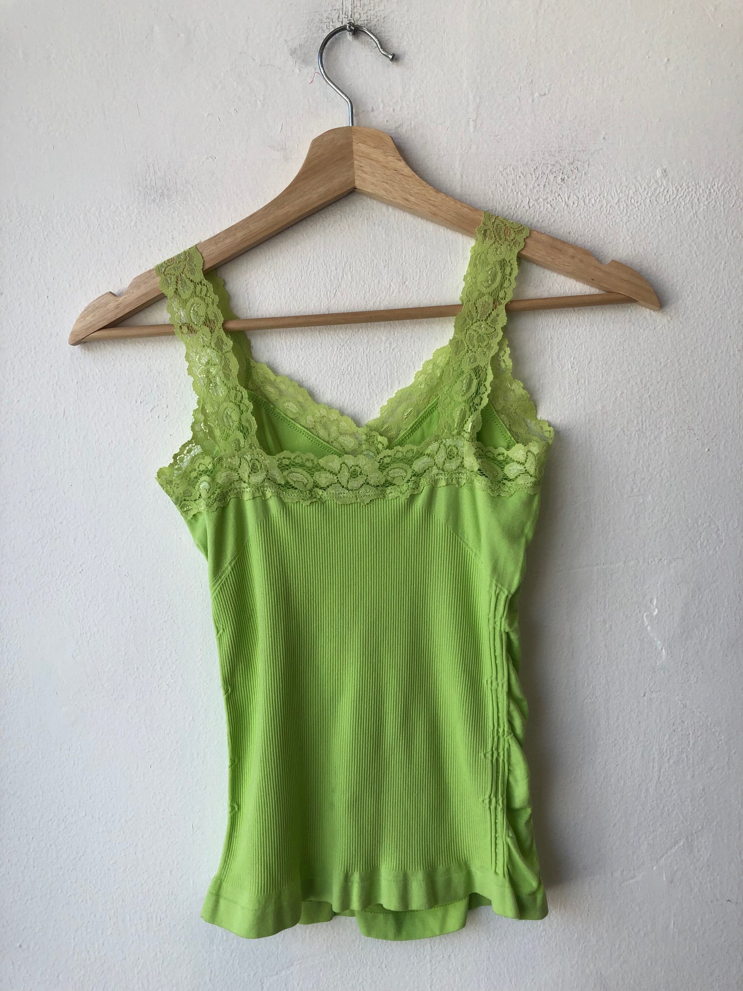 Y2K Green Lace Tank