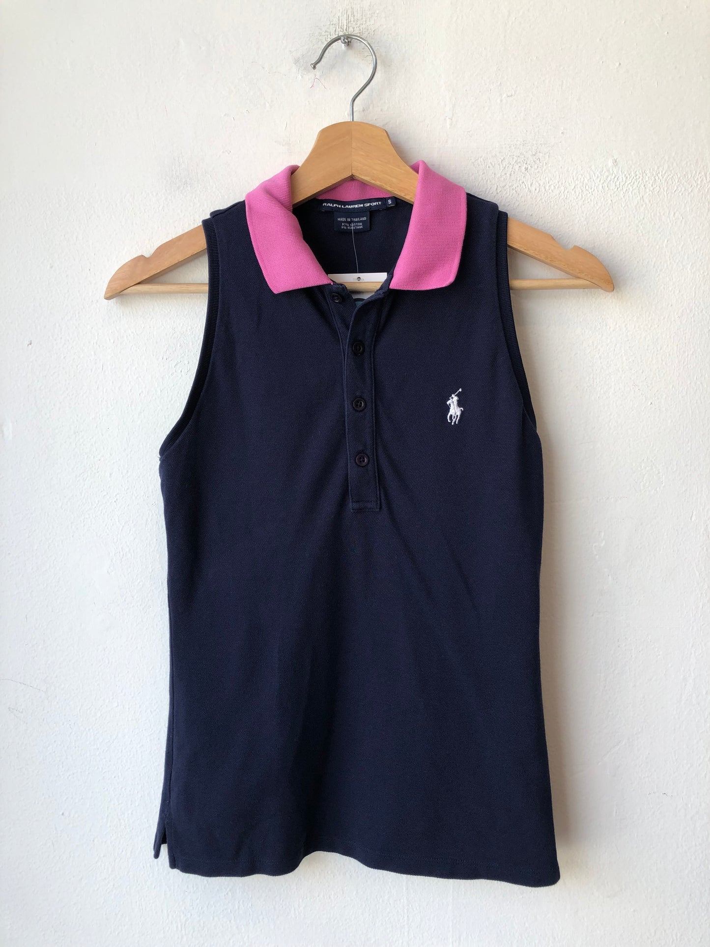 Y2K Ralph Lauren Collared Tank