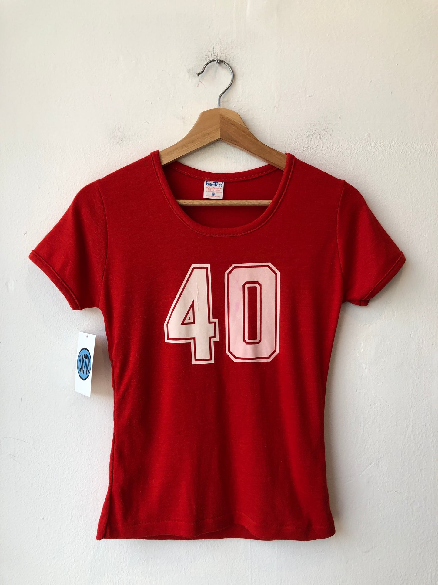 80's "40" Baby Tee