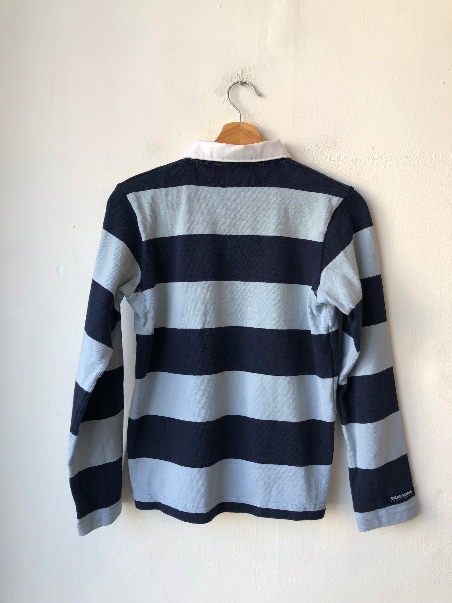 Y2K Columbia Striped Rugby