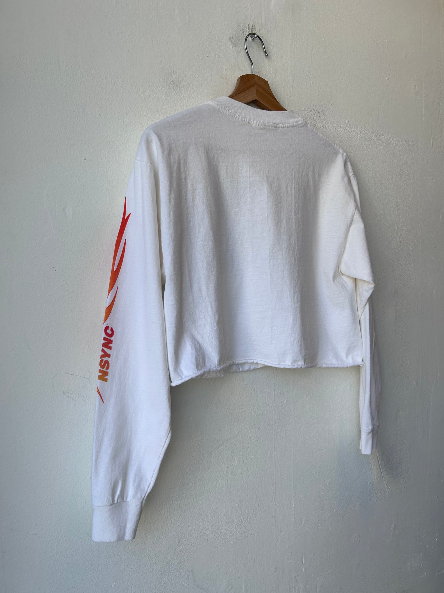 90's NSYNC Cropped Long Sleeve