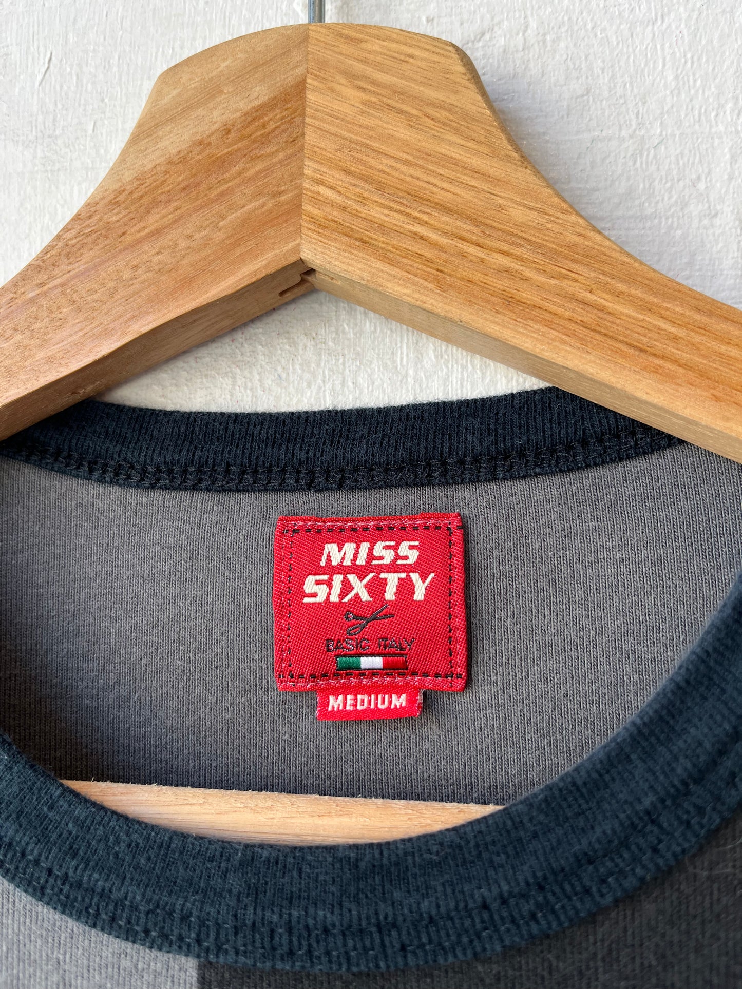 Y2K Miss Sixty Long Sleeve Top