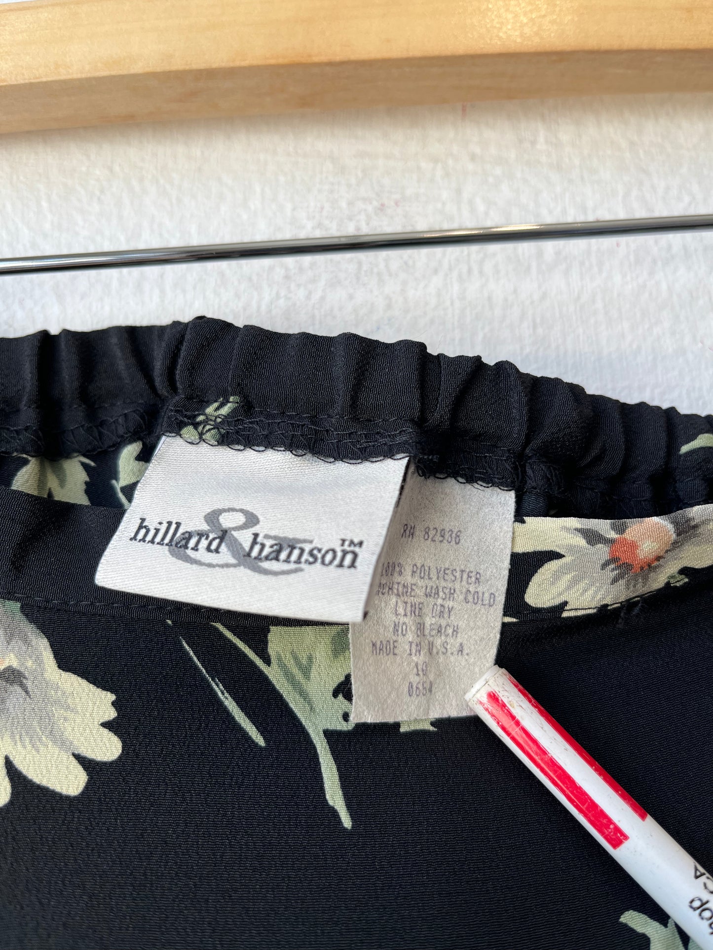 90's Floral Midi Skirt 25-30"