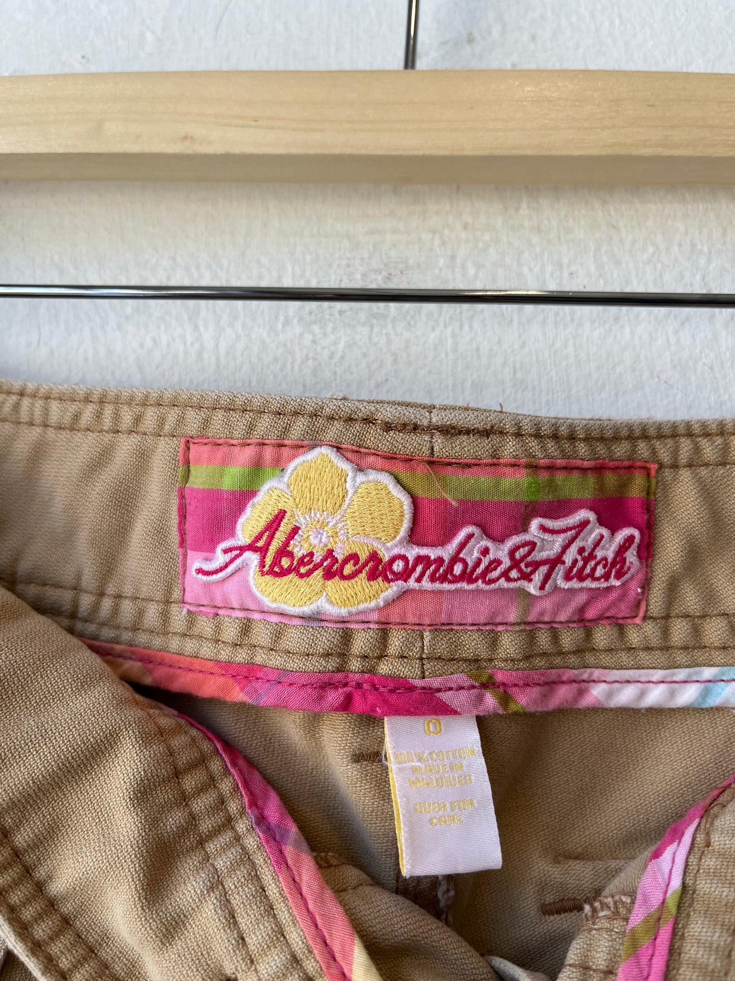 Y2K Abercrombie Cotton Shorts 29"