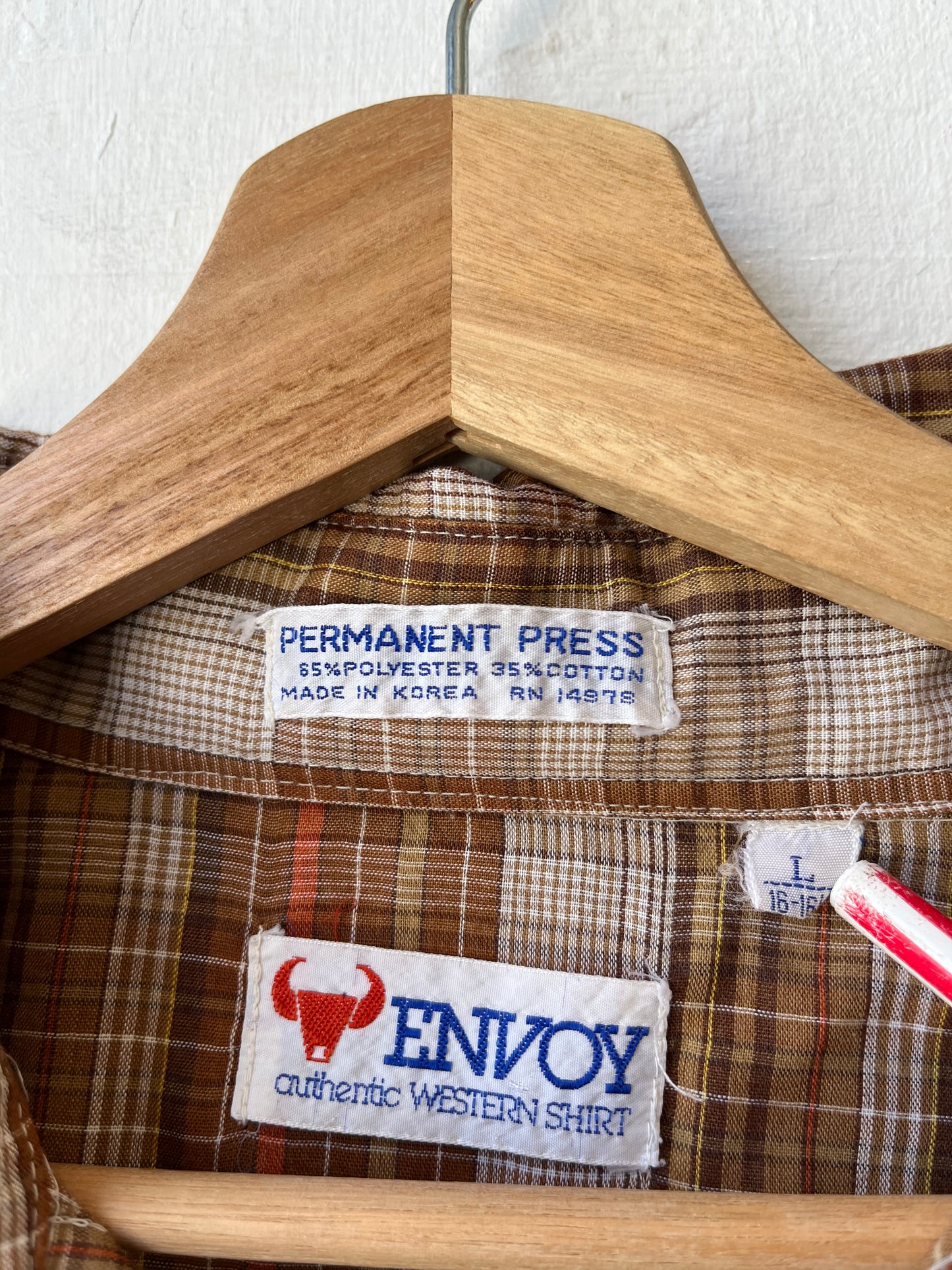 80's Western Pearl Snap Shirt
