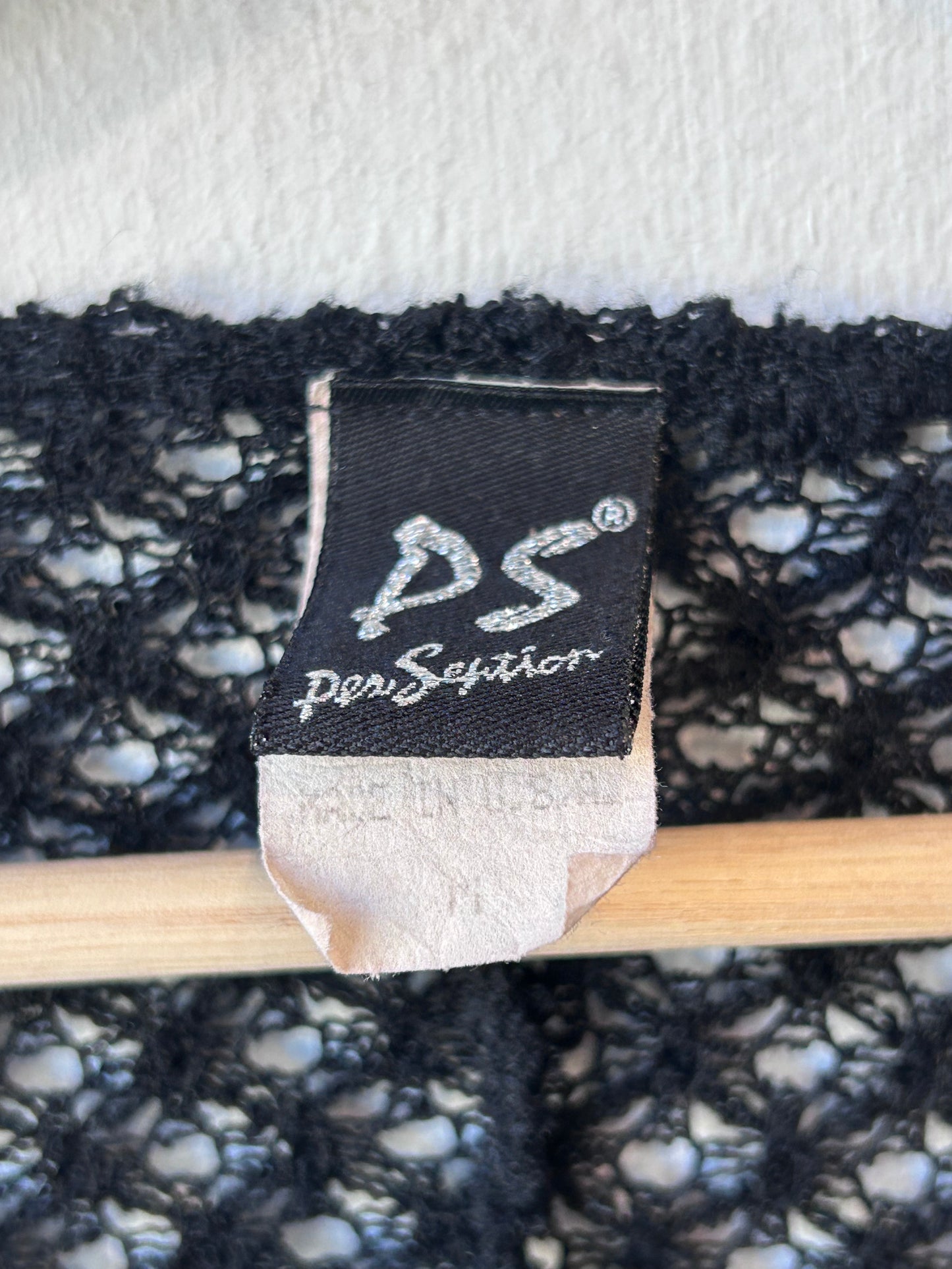 90's Single Button Knit Cardigan