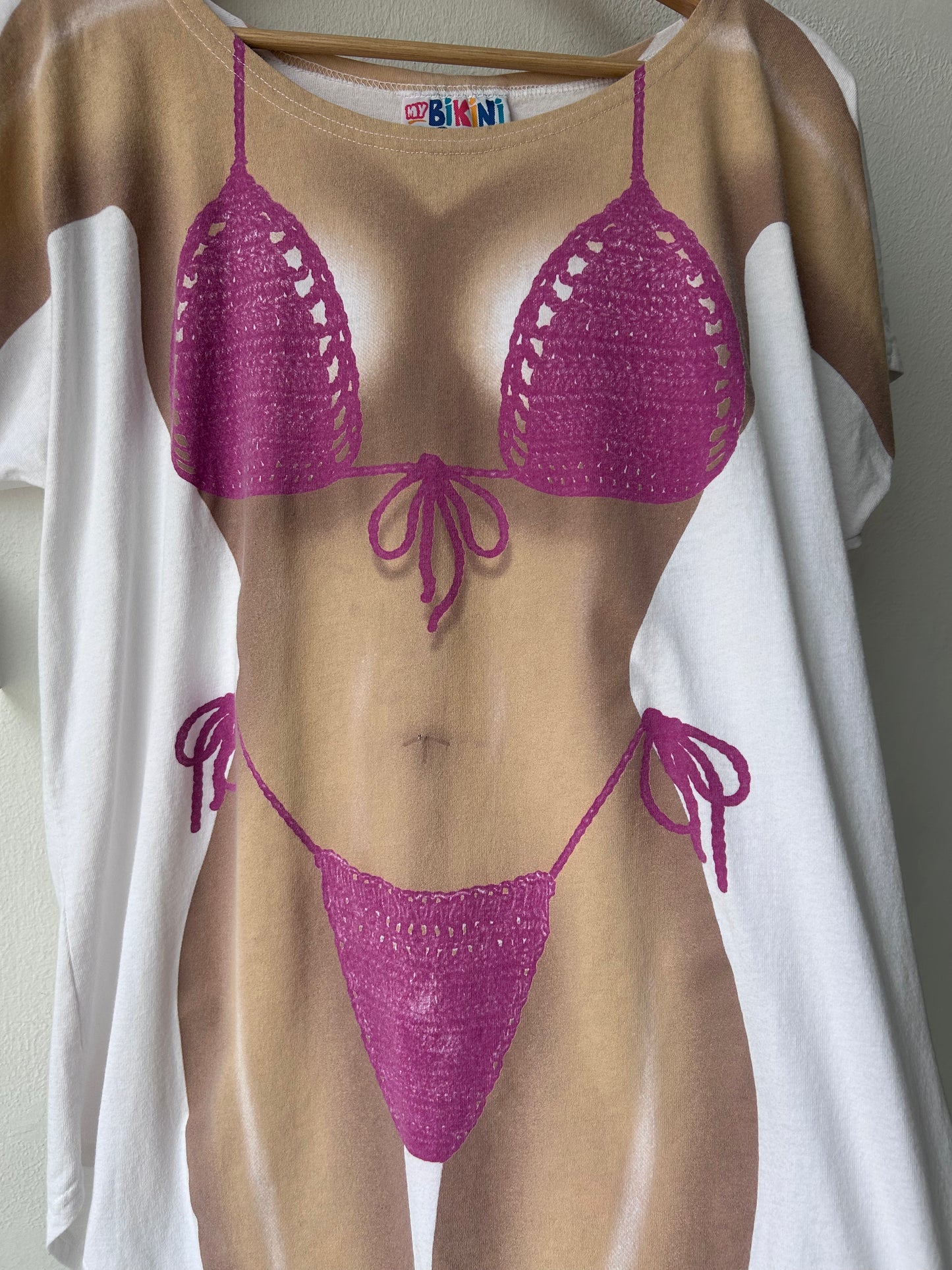 90's Bikini Beach Cover Up Shirt