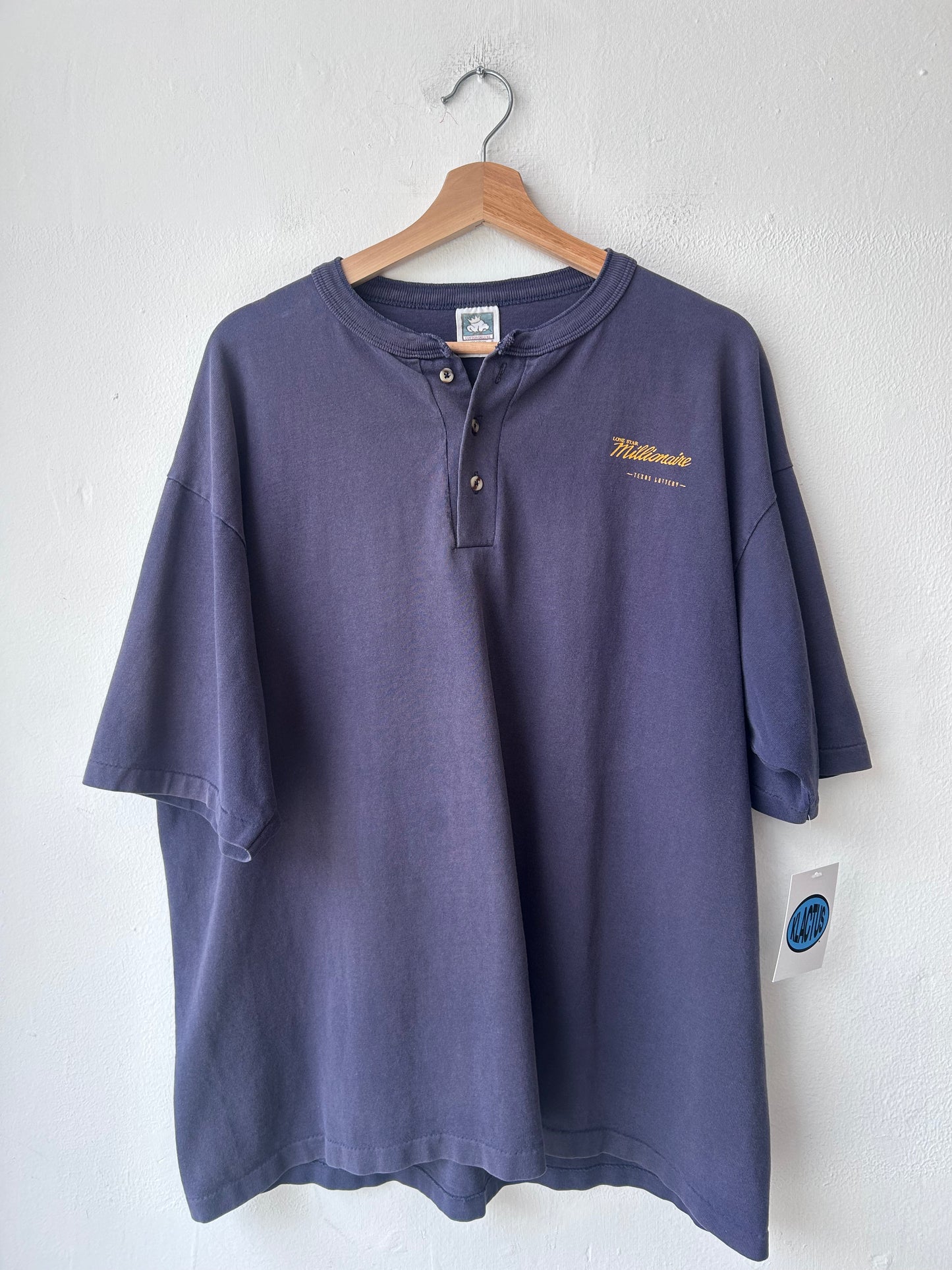 90's Texas Millionaire Henley Shirt