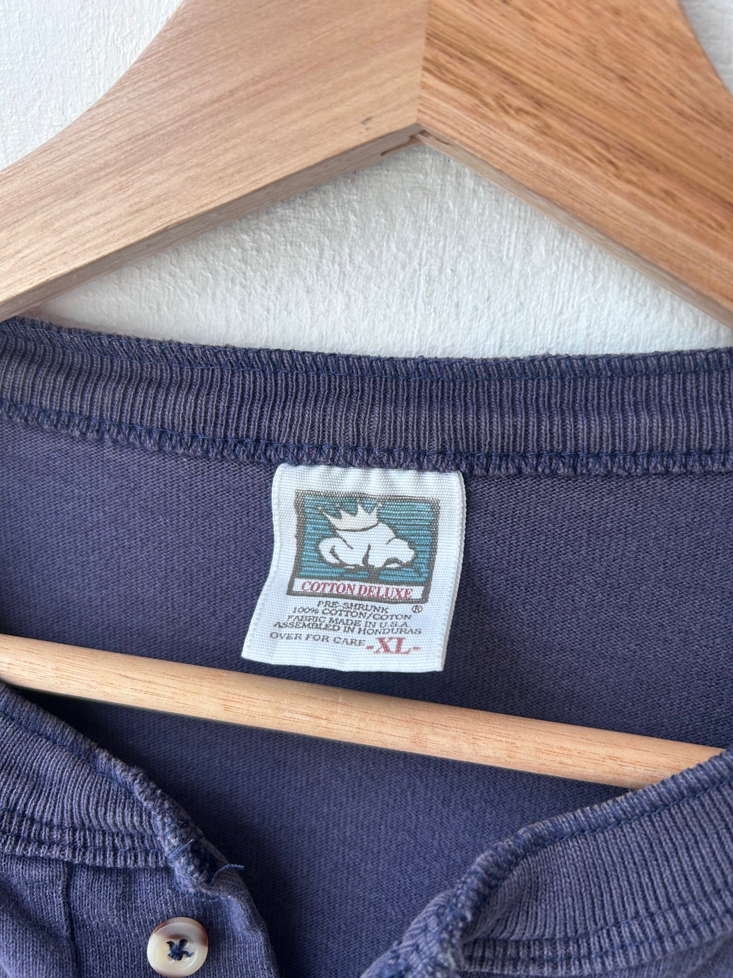 90's Texas Millionaire Henley Shirt