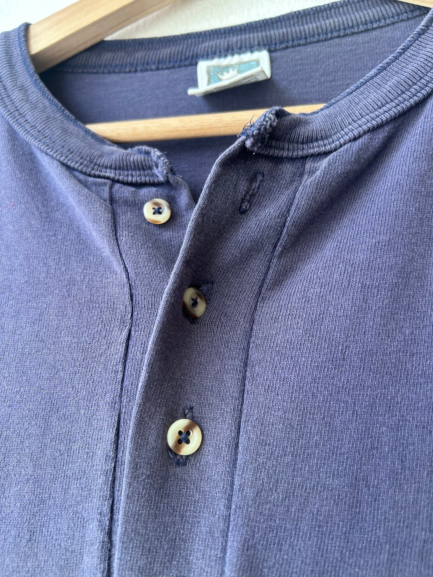 90's Texas Millionaire Henley Shirt