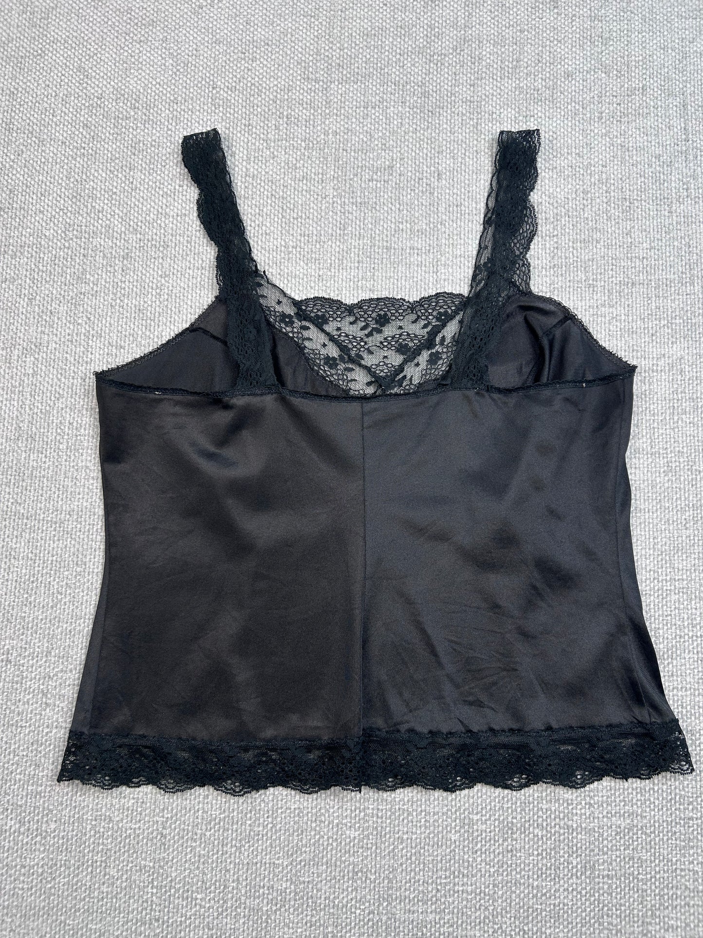 90's Black Lace Camisole