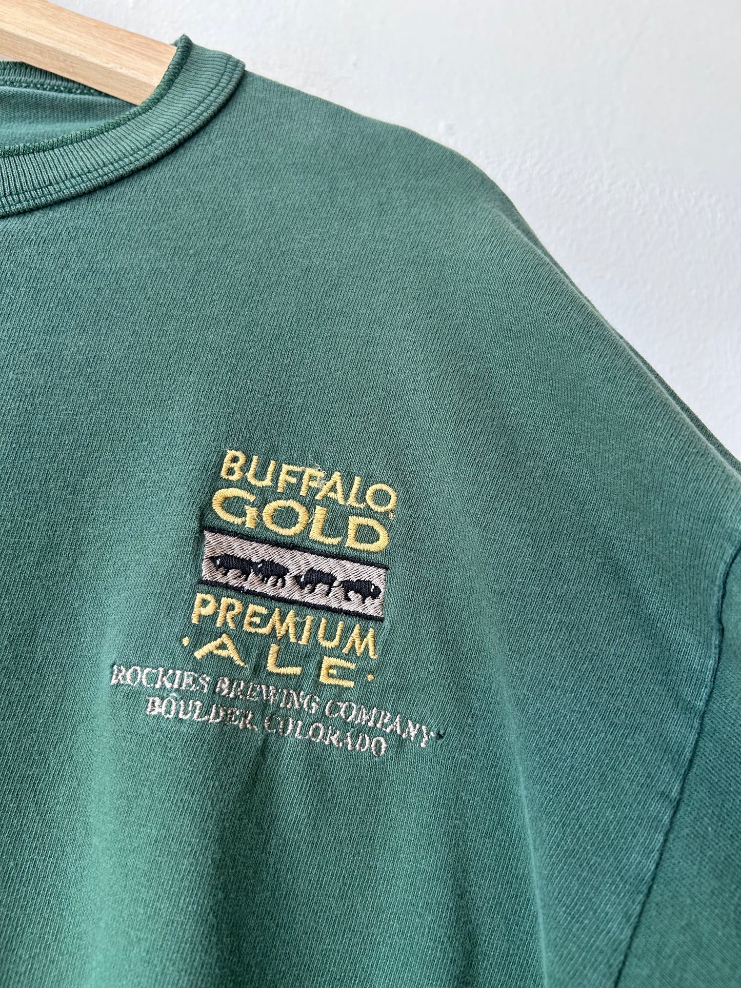 90's Buffalo Gold Henley Shirt