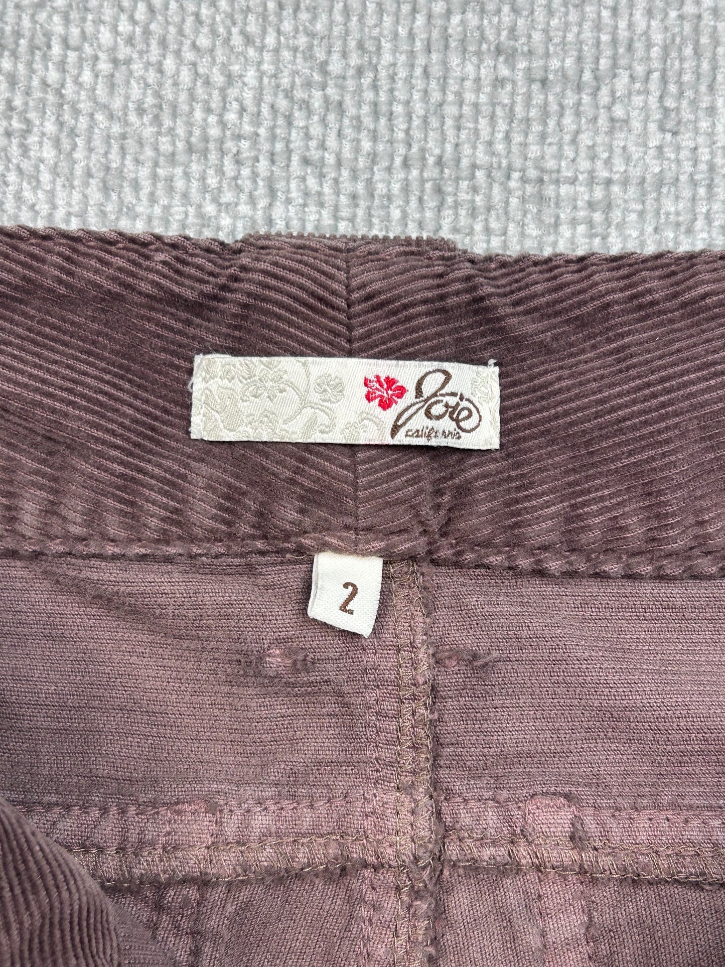 Y2K Brown Corduroy Flares 27"