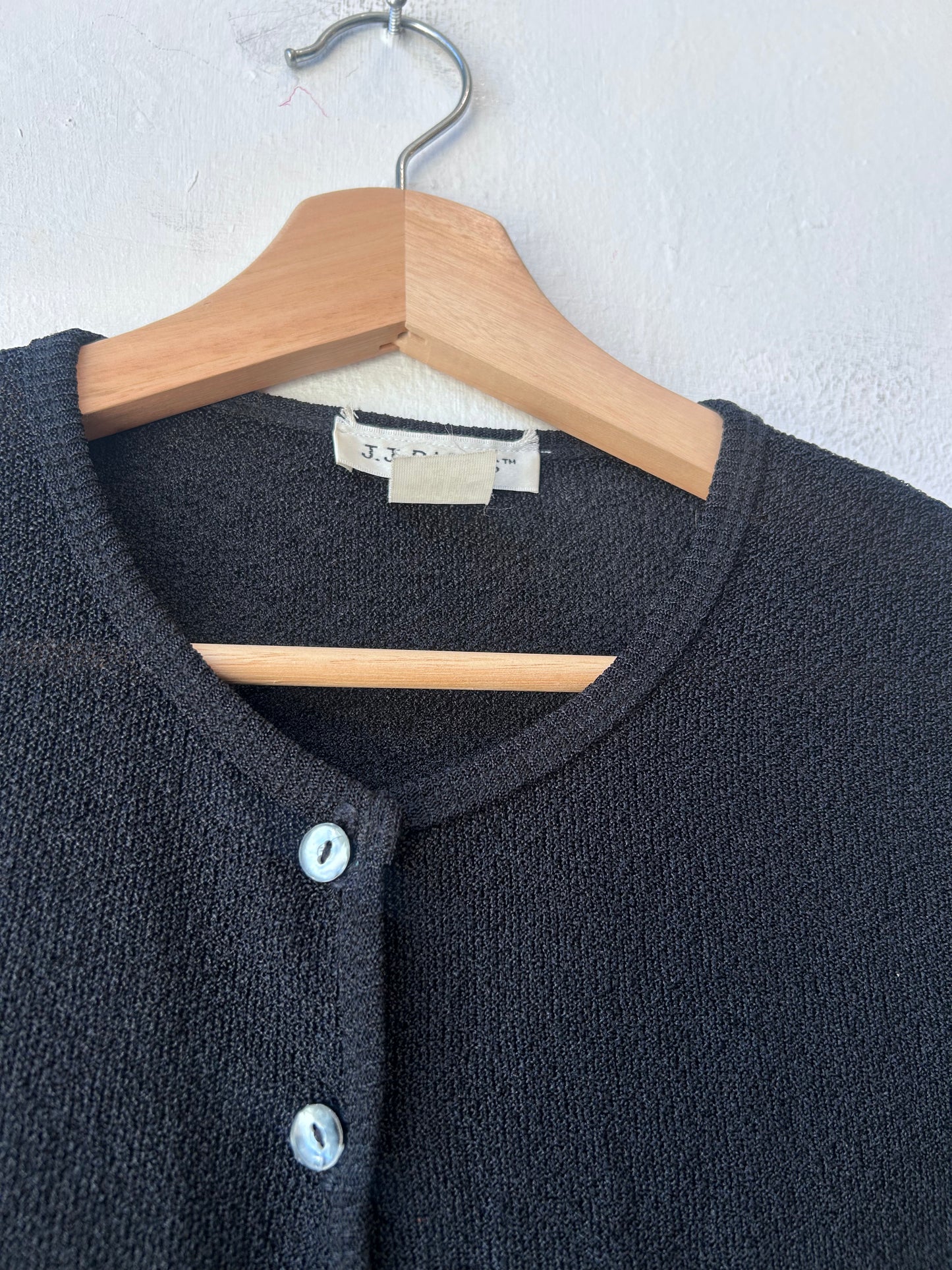 90's Black Cardigan