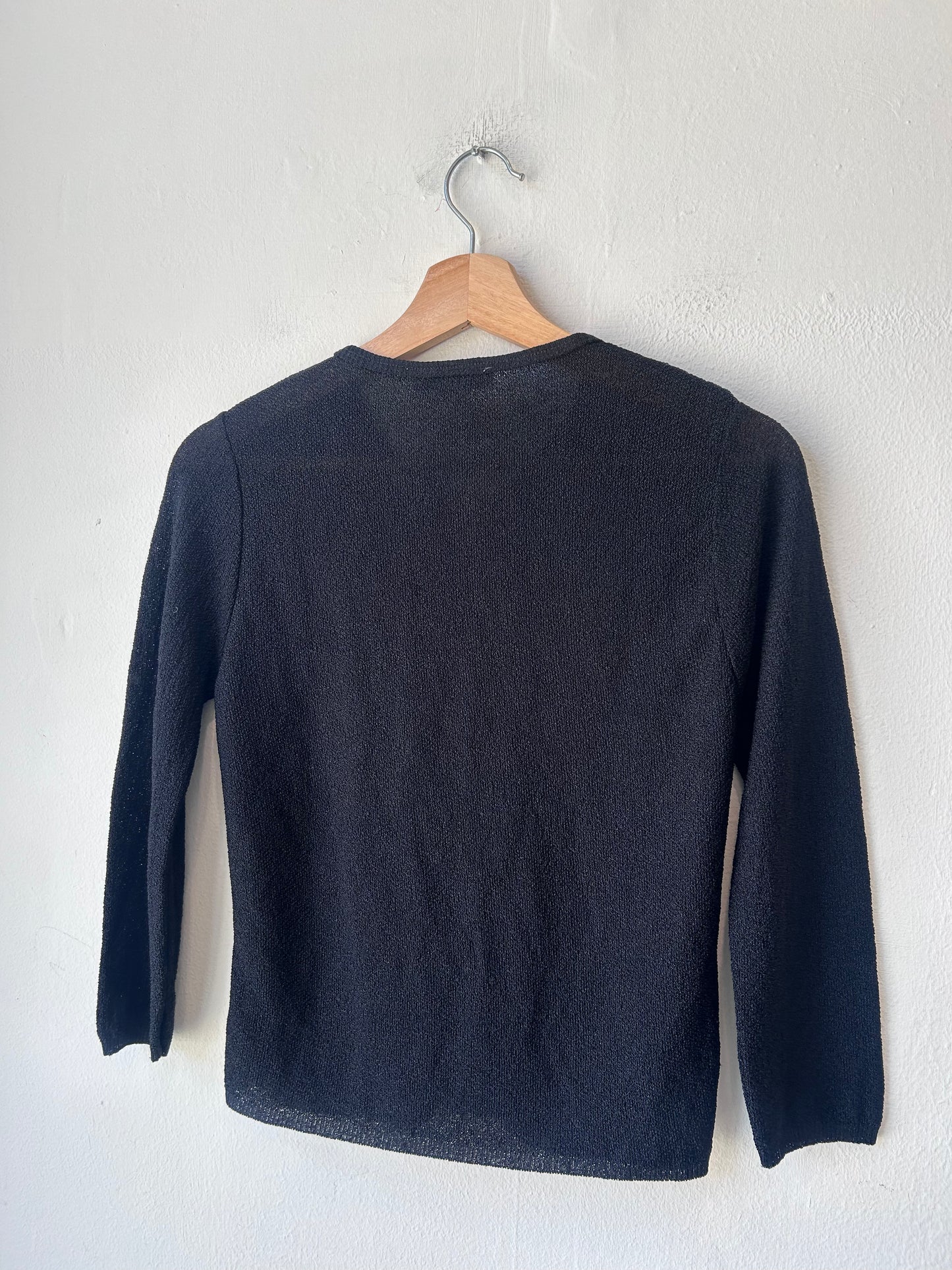 90's Black Cardigan