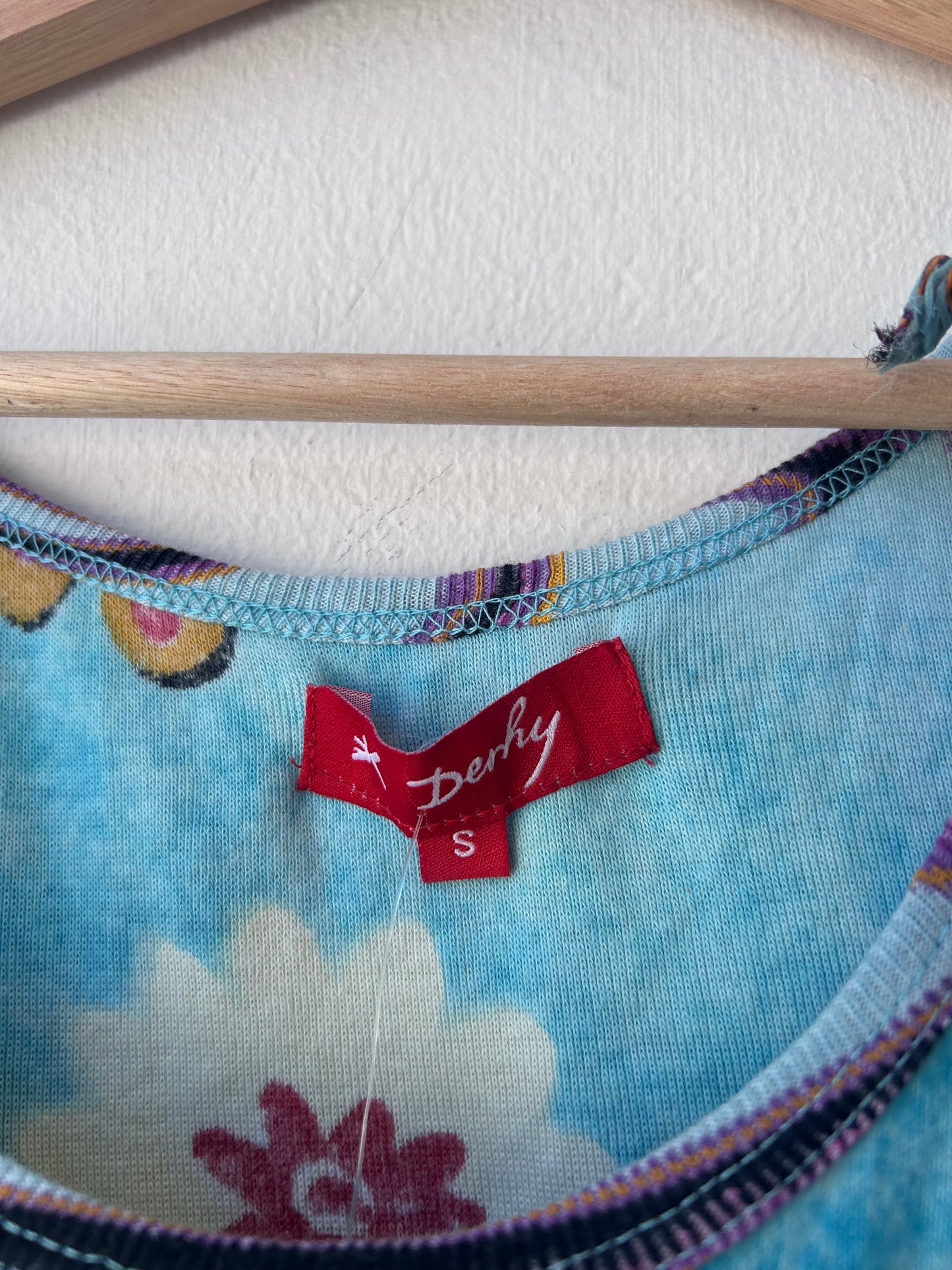 Y2K Beaded Floral Cotton Tank Top