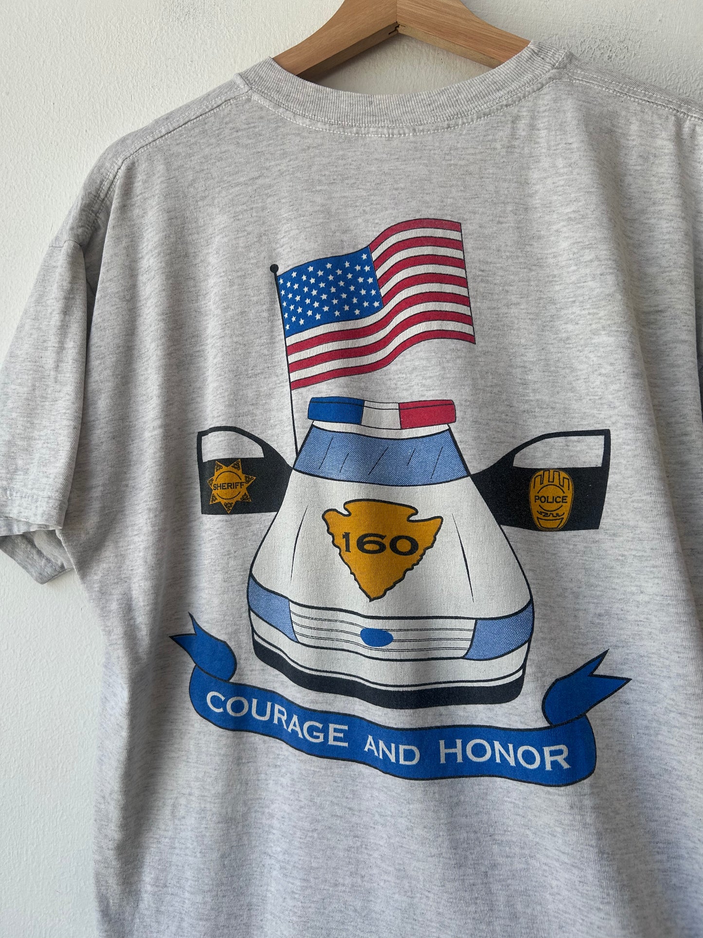 Y2K American Police T-Shirt