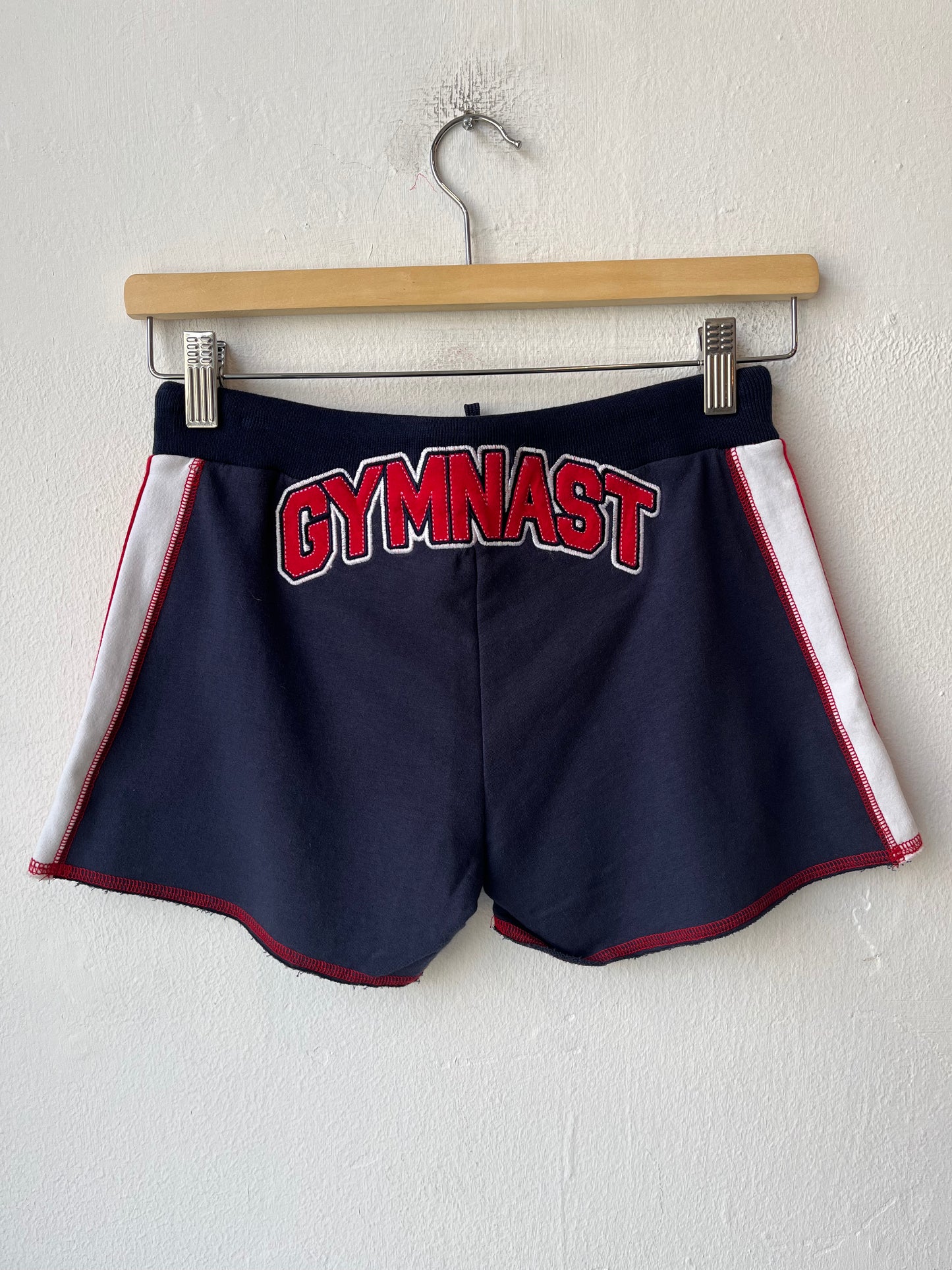 Y2K Gymnast Cotton Shorts 22- 27"