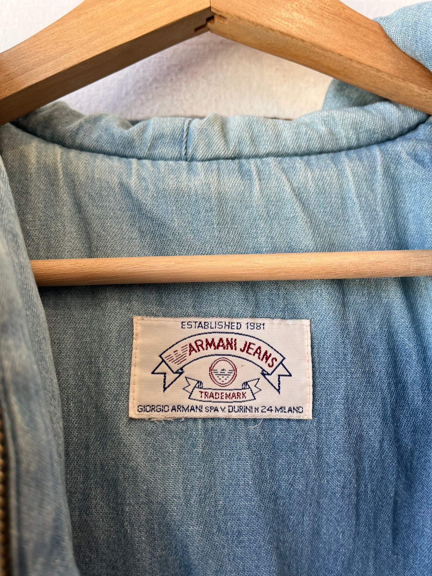 90's Armani Jeans Wool Jacket