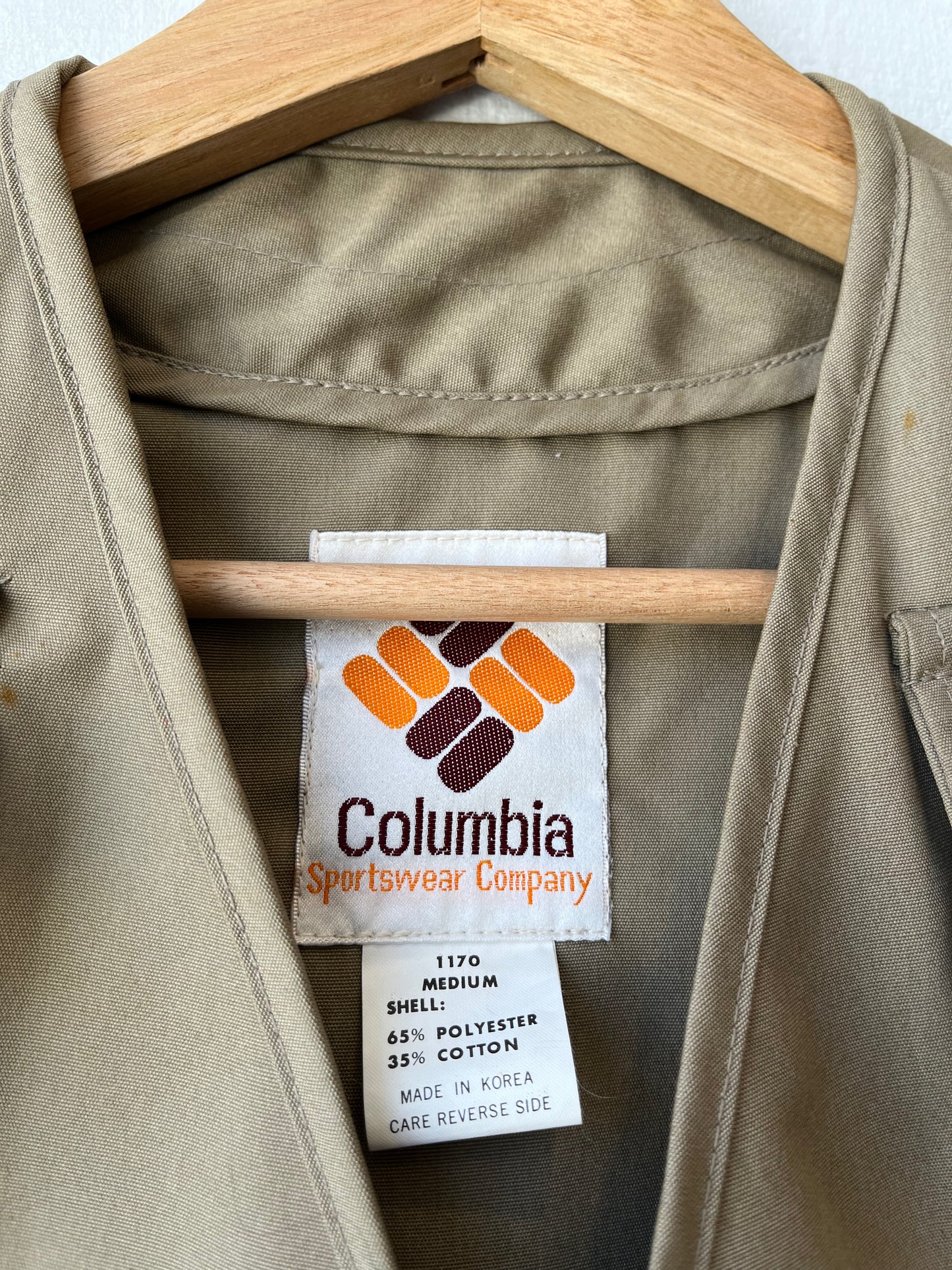 90's Columbia Fishing Vest