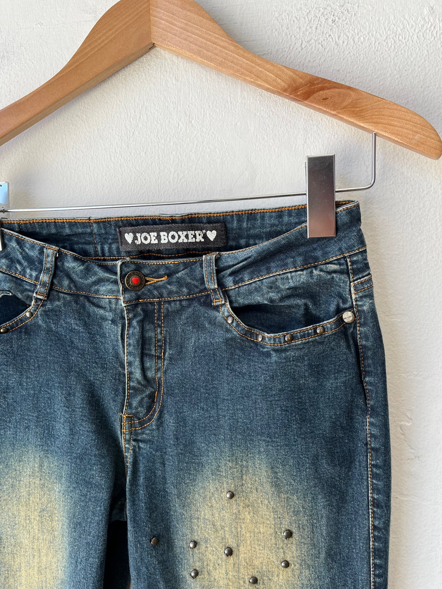 Y2K Studded Jeans 27"