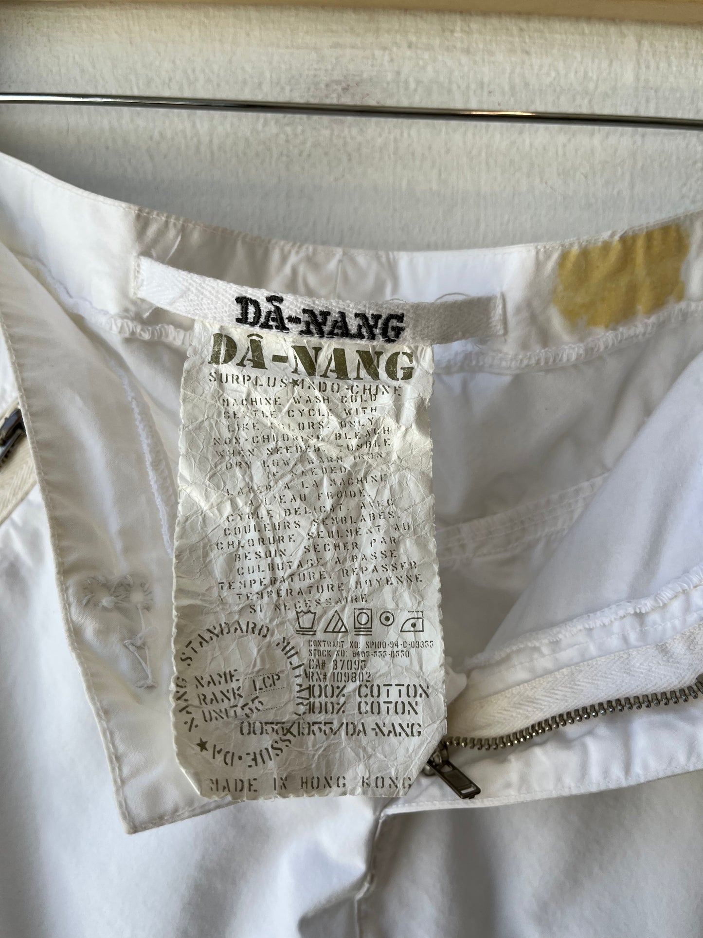 Y2K Da Nang Low Rise Cargo Pants 29"