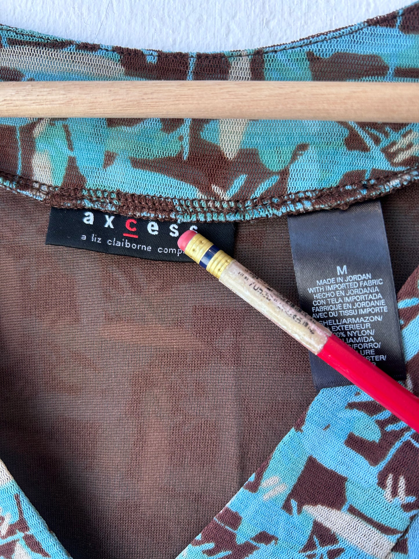 Y2K Patterned Top