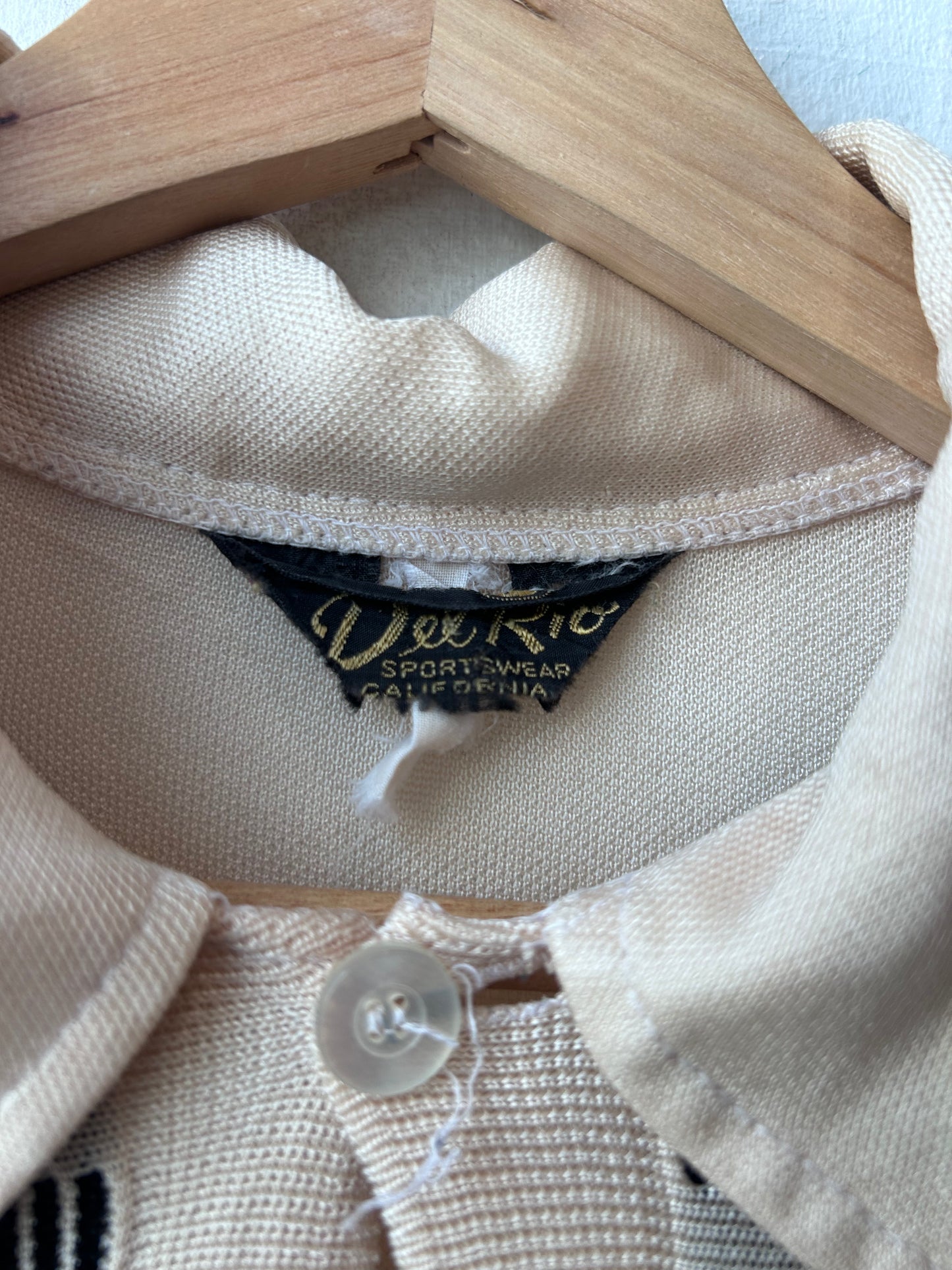 50's Button Up Knit Shirt