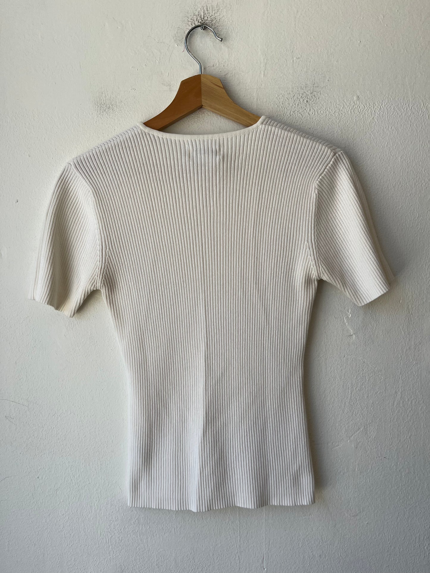 Y2K V Neck Top