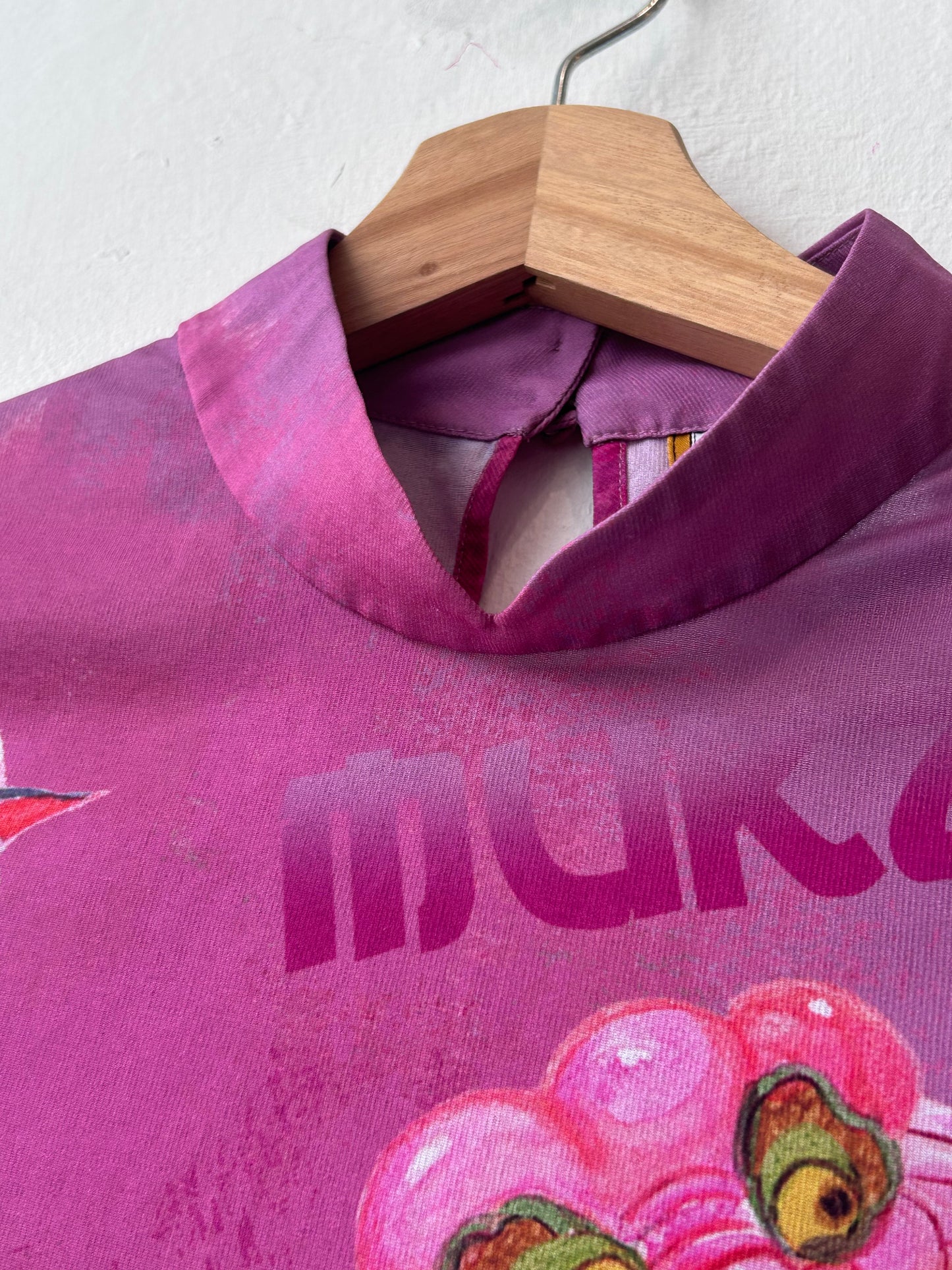 Y2K Pink Dragon Top