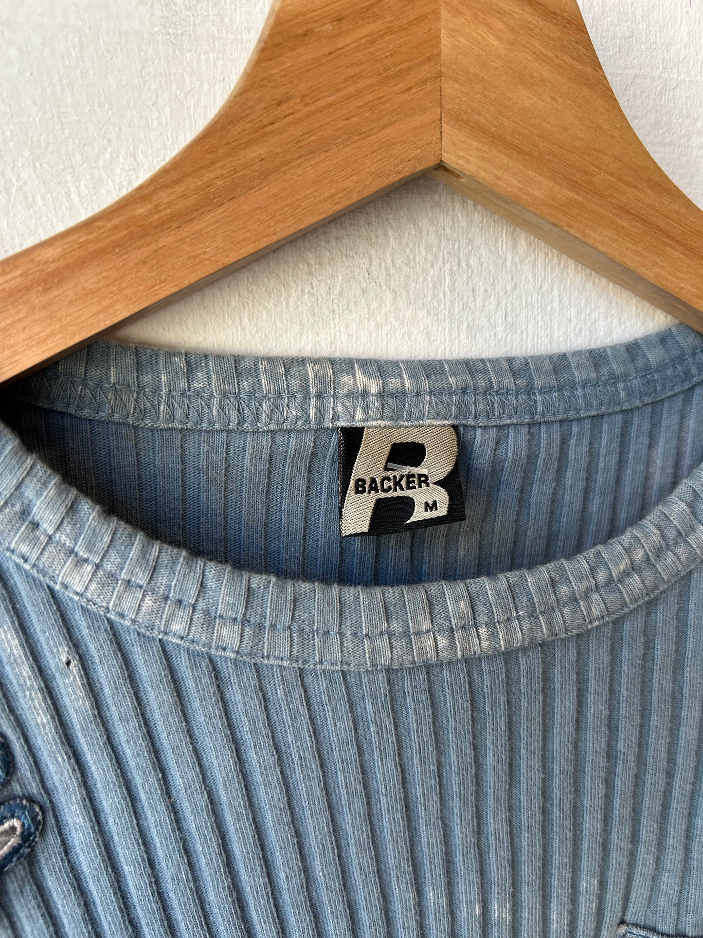 90's Ribbed Long Sleeve Top