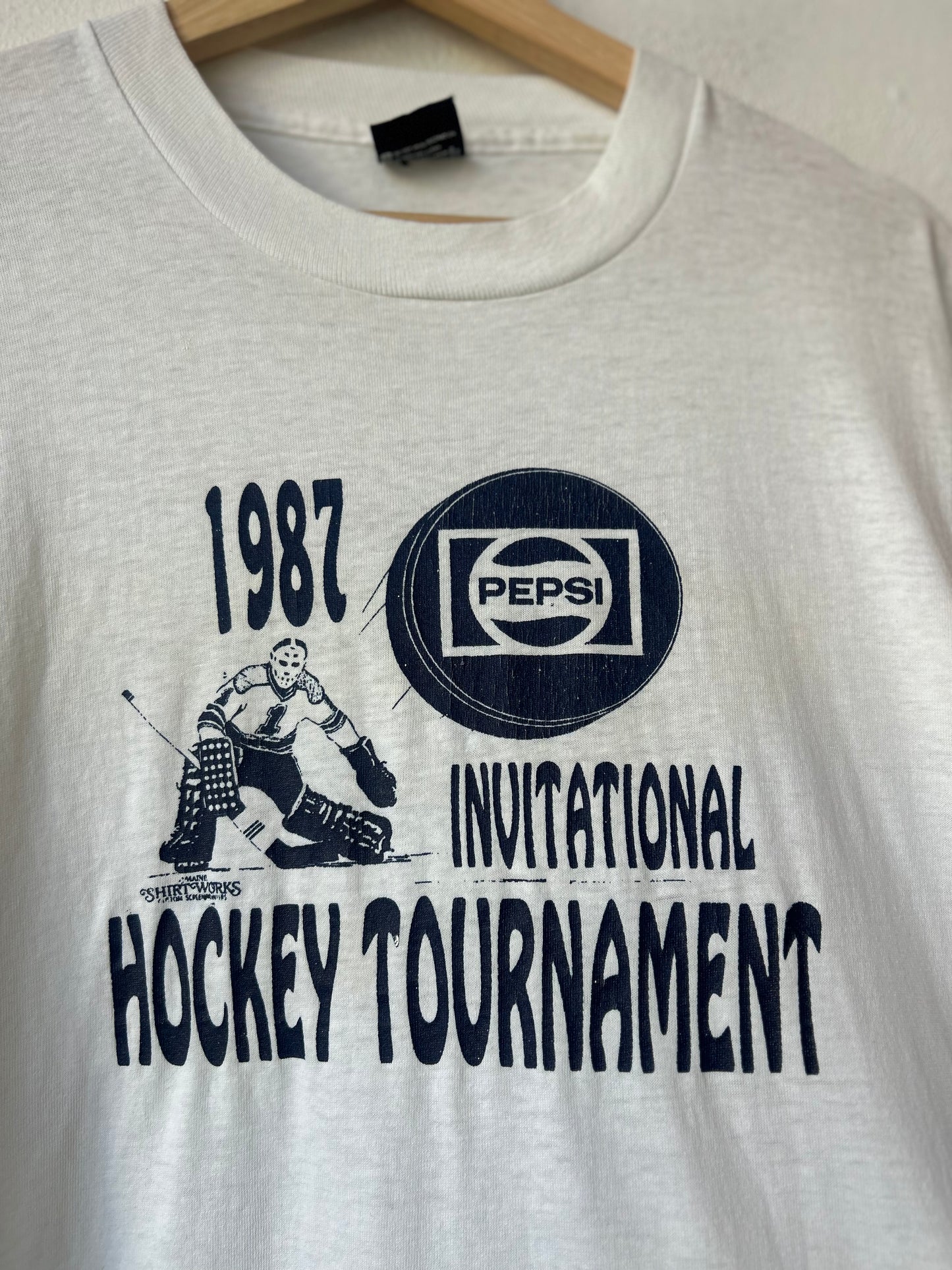 1987 Hockey Tournament T-Shirt