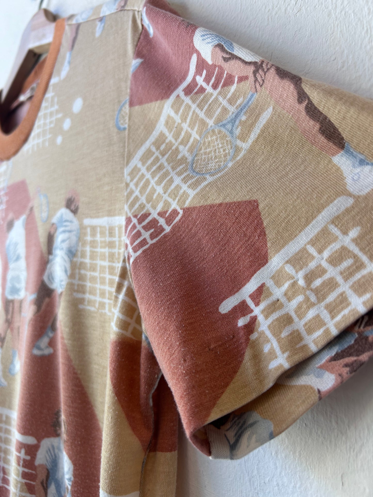 80's Tennis All Over Print T-Shirt
