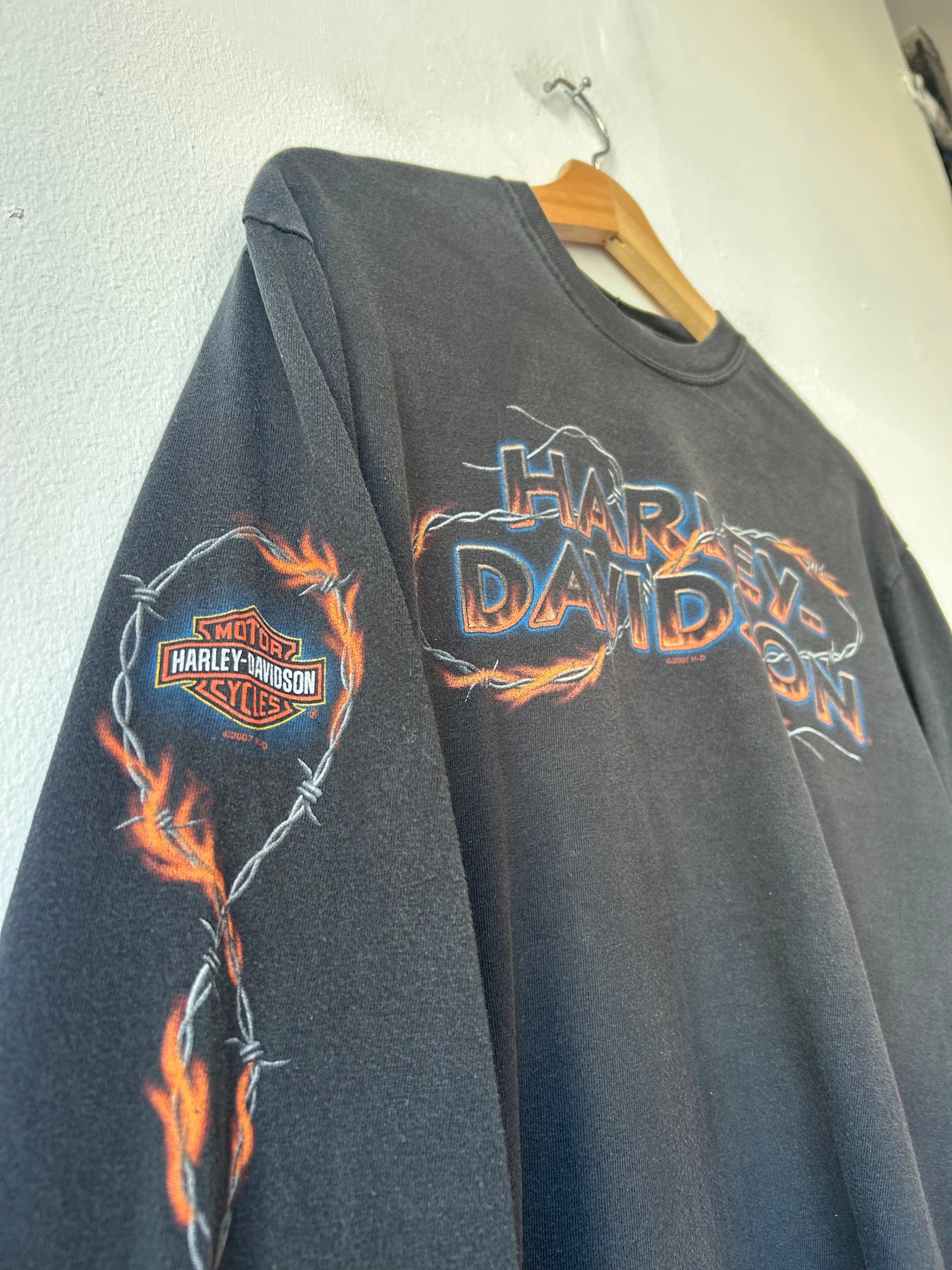 2007 Harley Davidson Alcatraz Long Sleeve Shirt