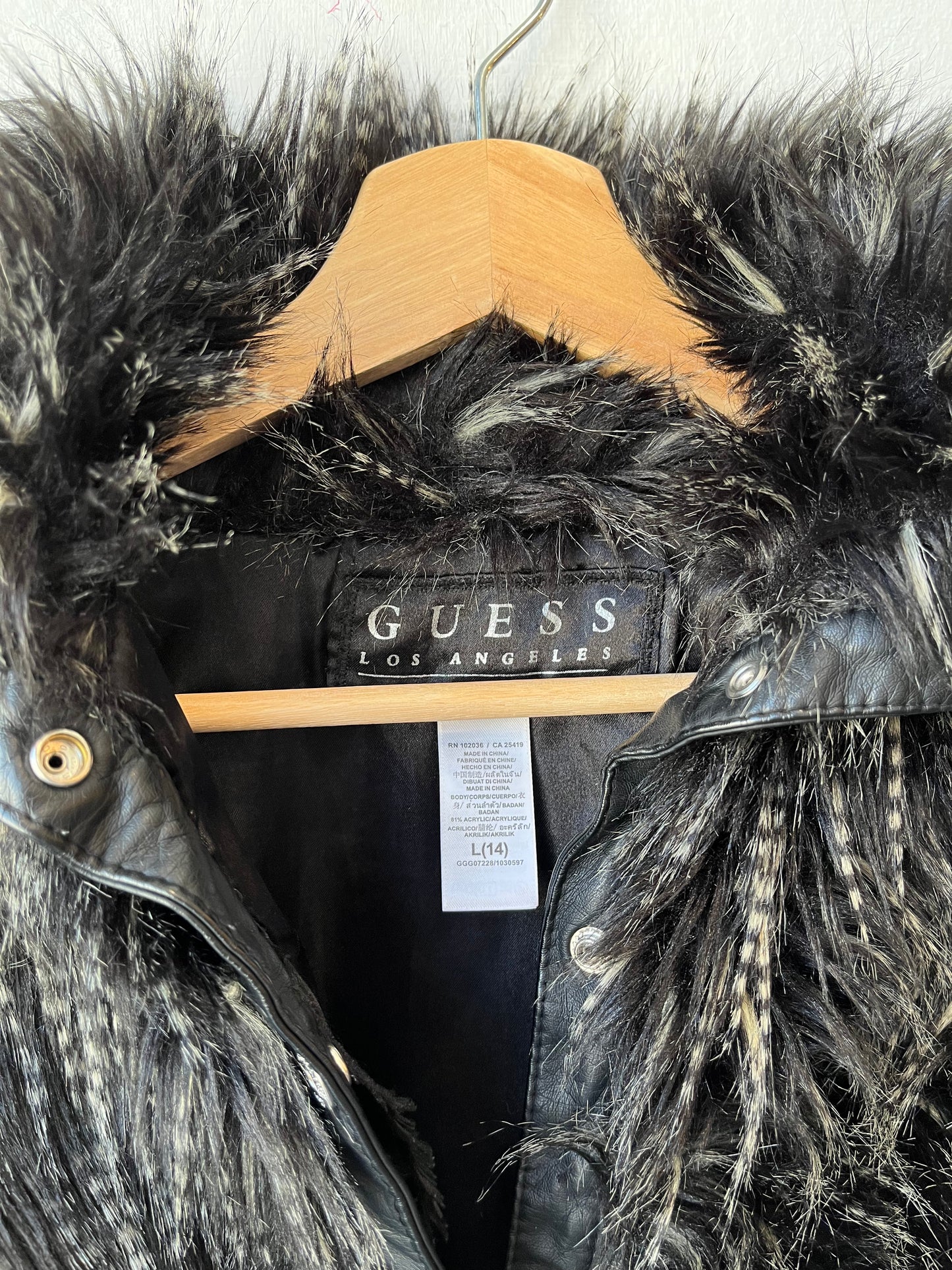Y2K Furry Cropped Jacket