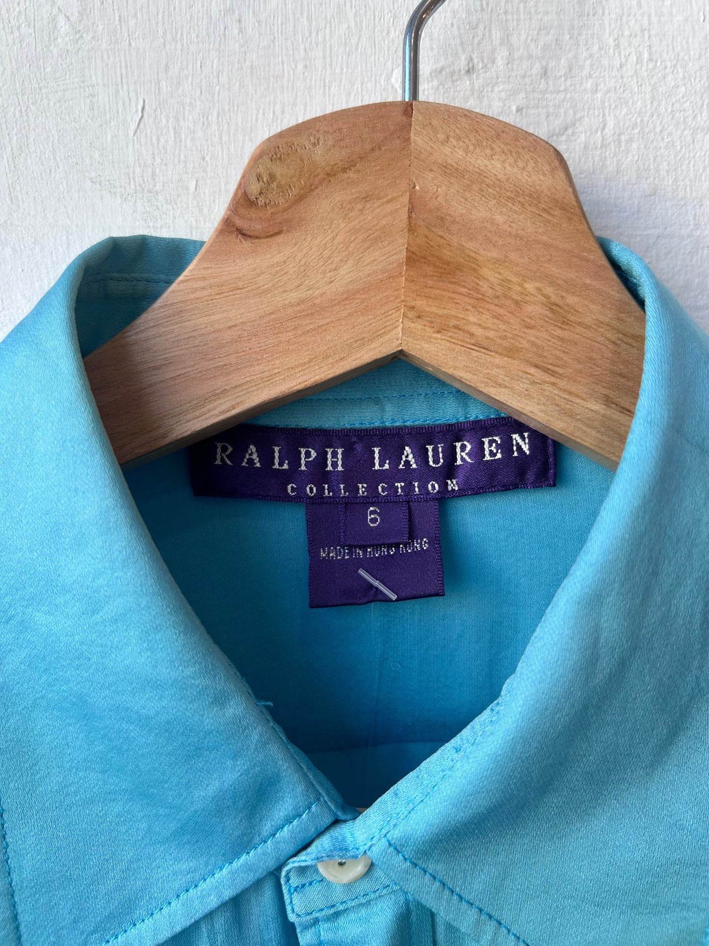 90's Purple Label Silk Blouse