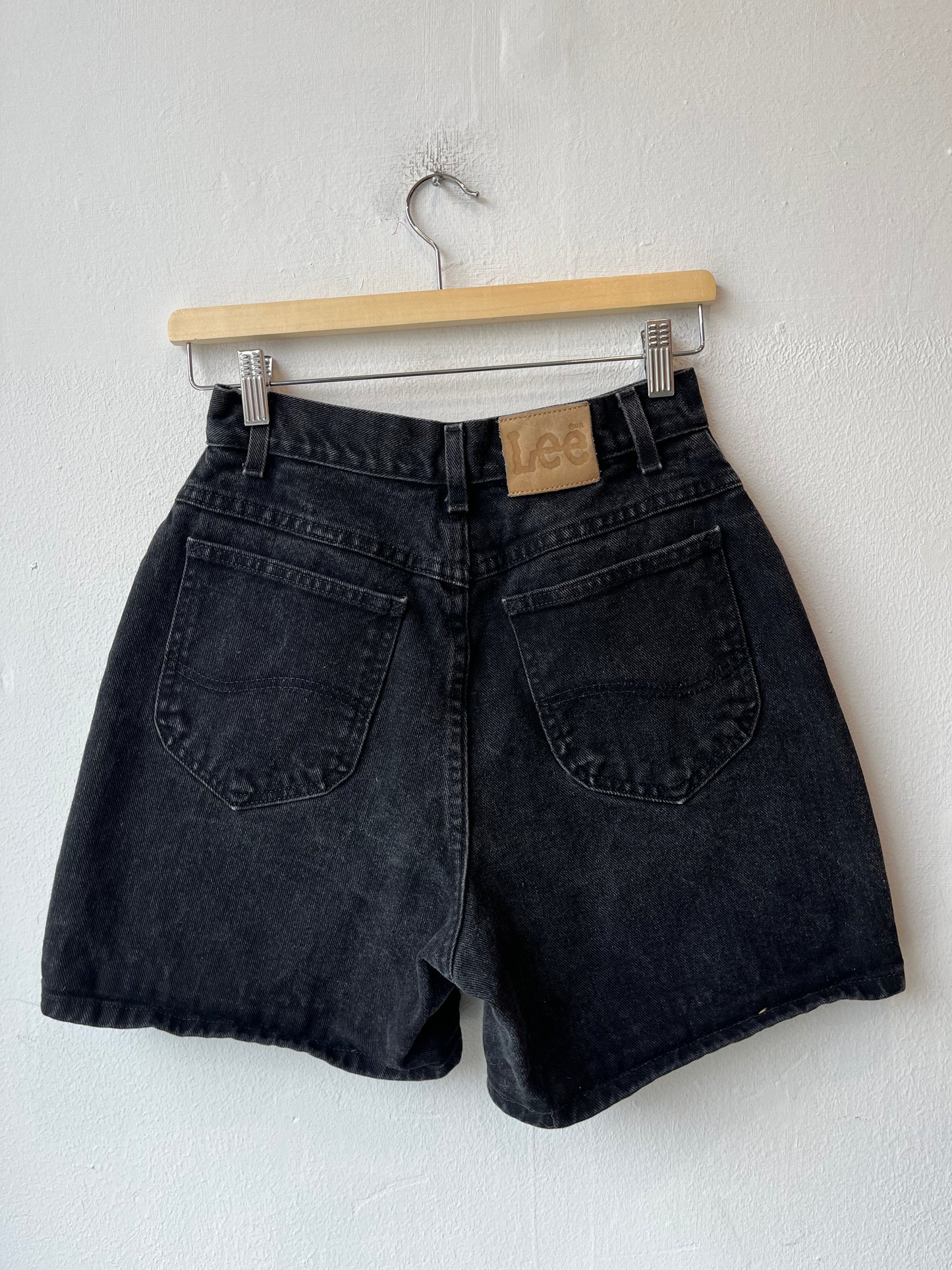 Y2K High Rise Denim Shorts 26"