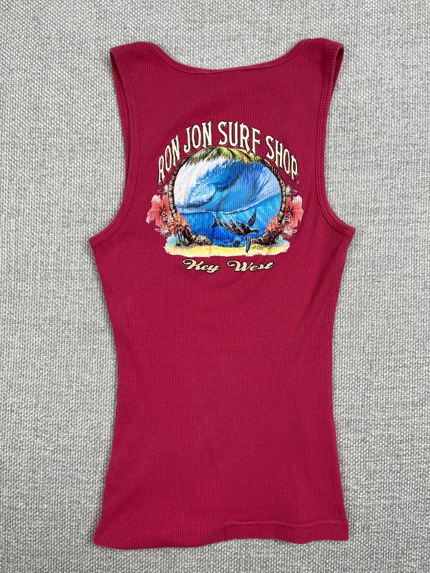 Y2K Pink Ron Jon Tank Top