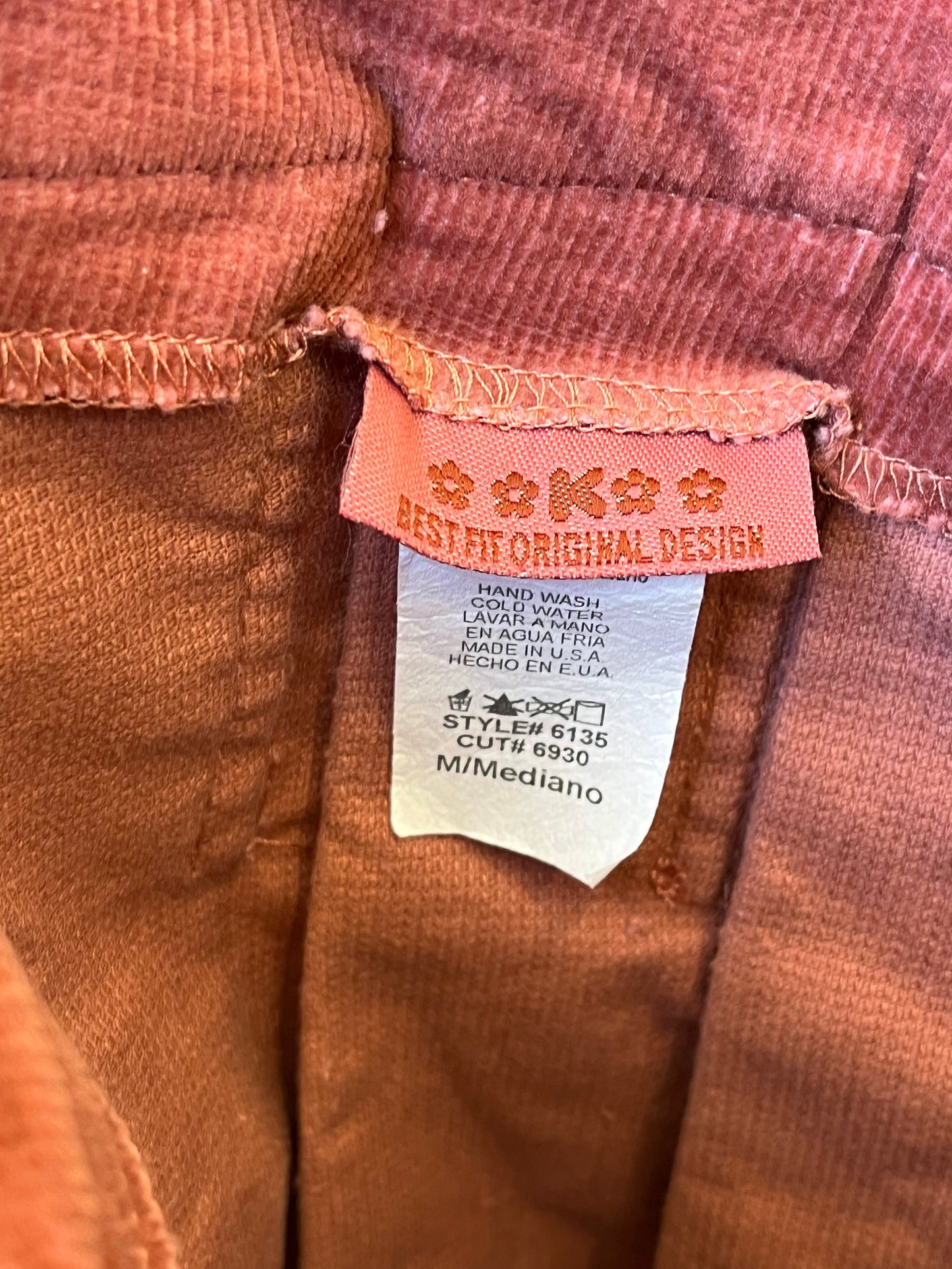 Y2K Pleated Corduroy Mini Skirt 28"