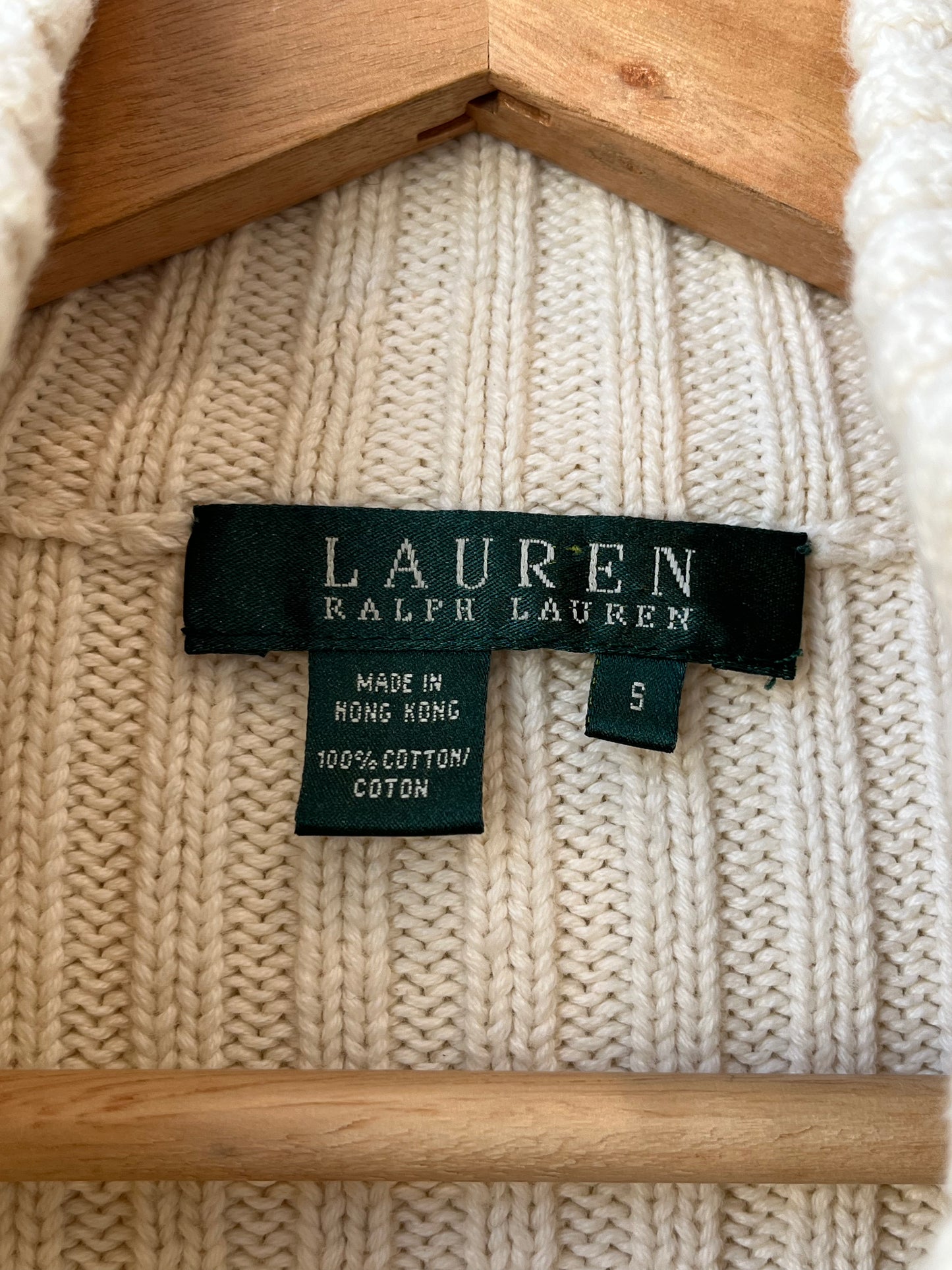 Y2K Ralph Lauren Knit Zip Up