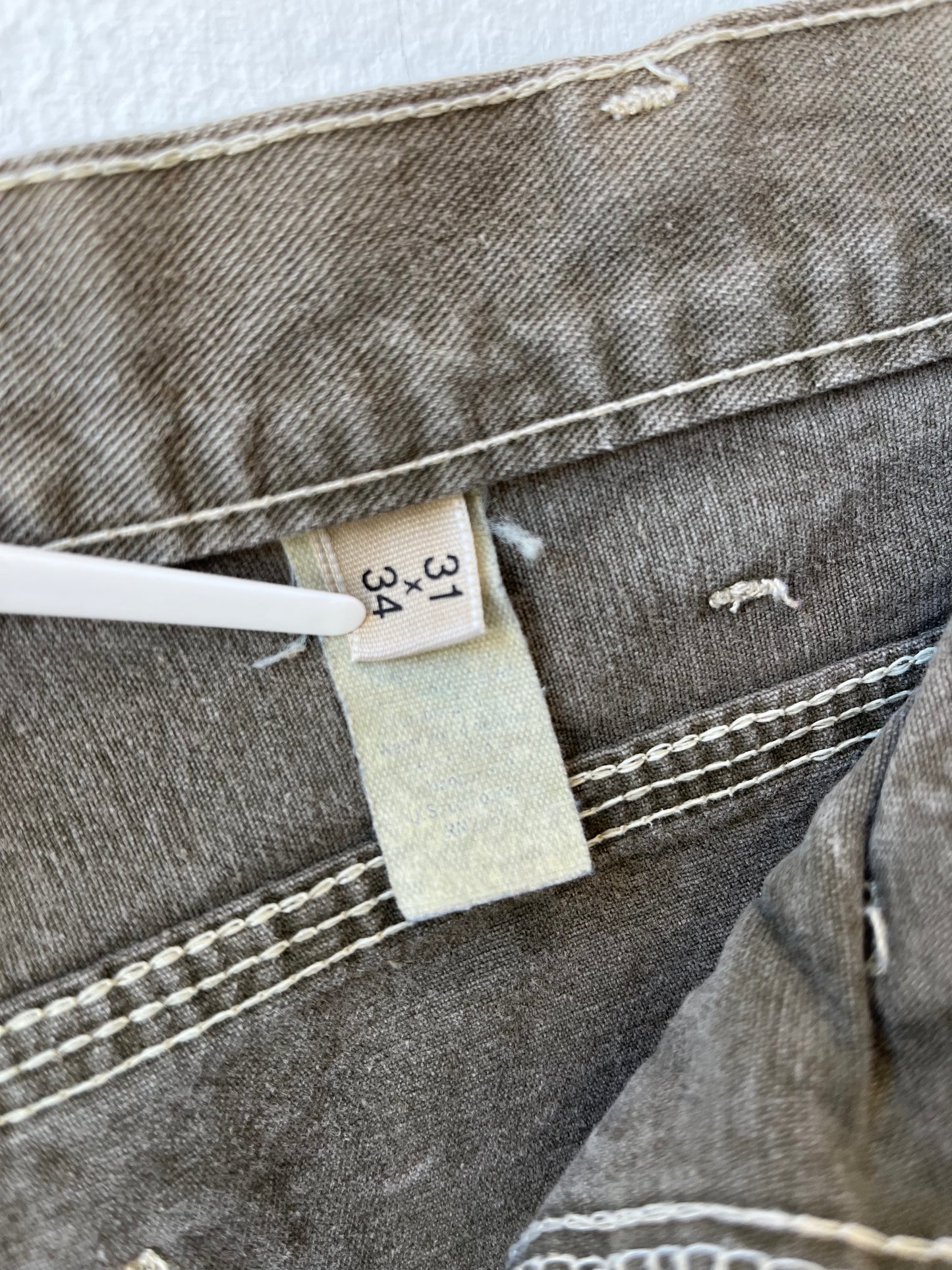 80's Dickies Olive Work Pants 28"