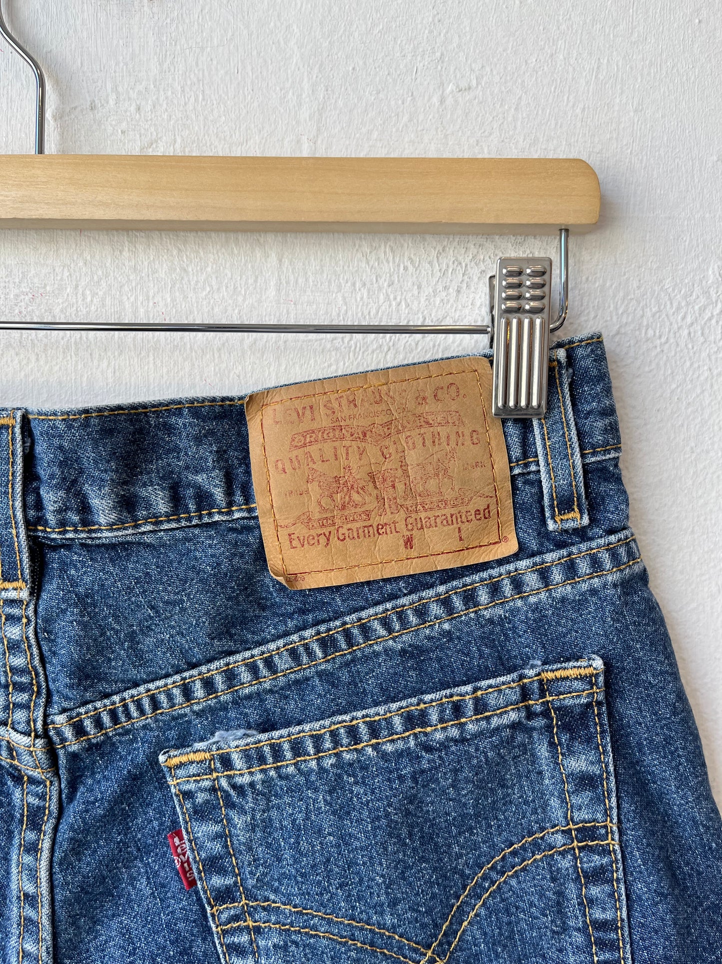 Y2K Levi's Denim Cutoff Shorts 29"