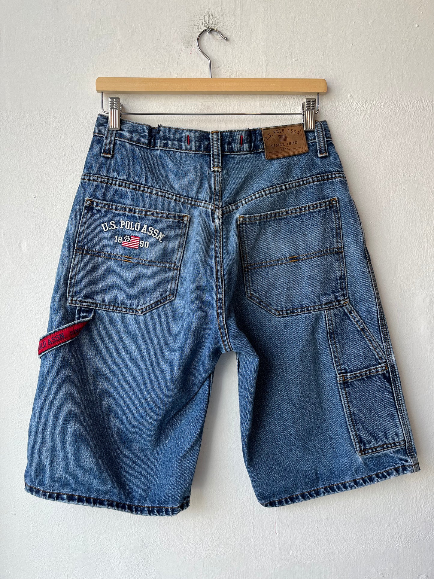 Y2K U.S. Polo ASSN. Denim Shorts 29"
